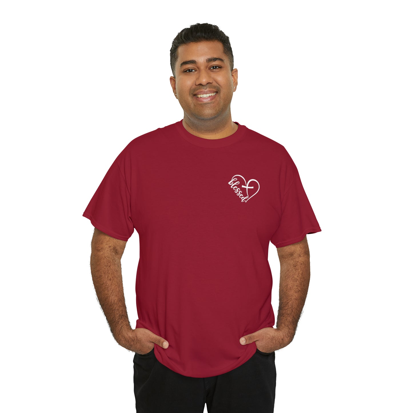 BLESSED HEART - DRK TEE