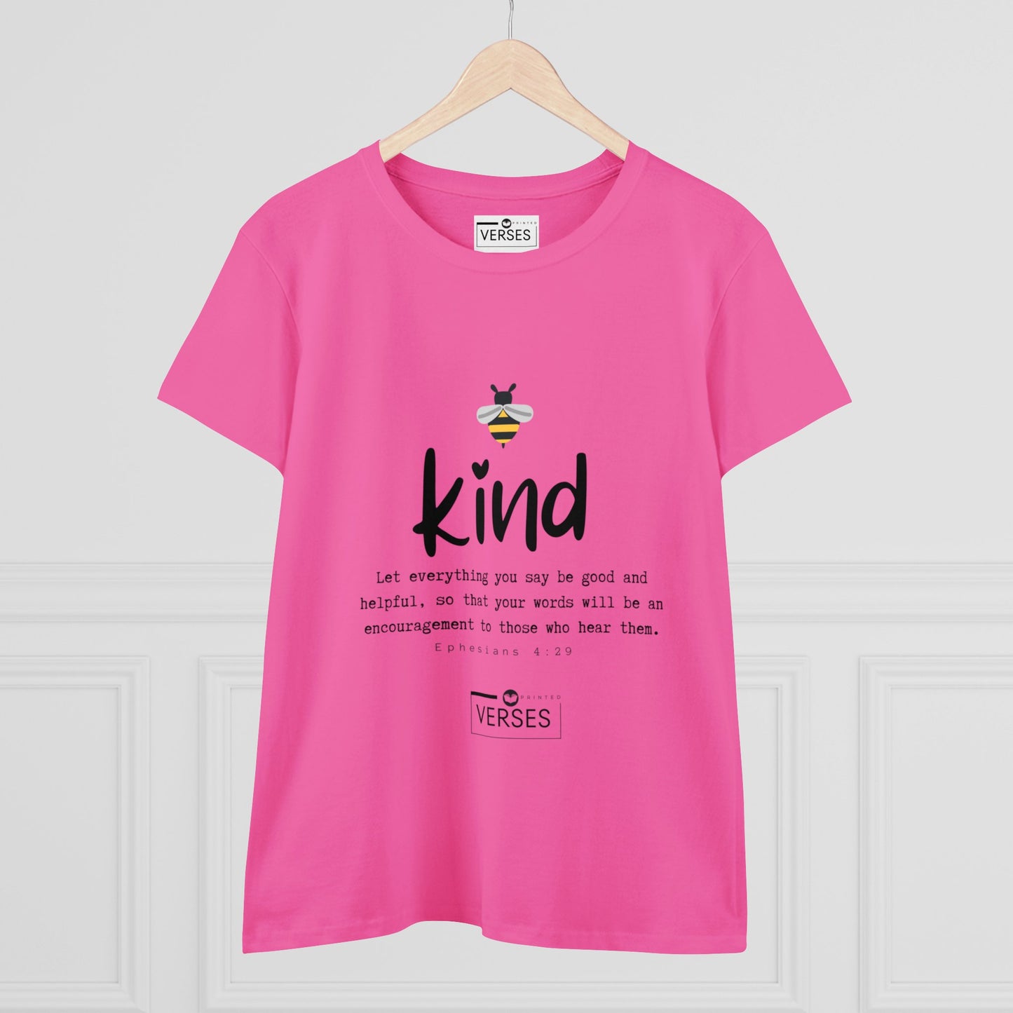 BE KIND - LADIES COTTON TEE
