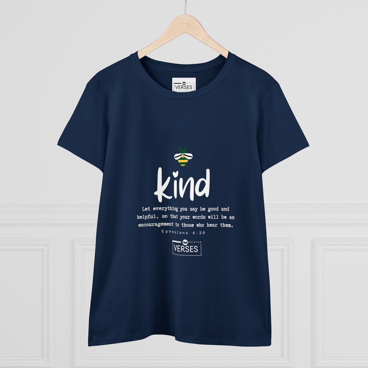 BE KIND - LADIES DRK TEE