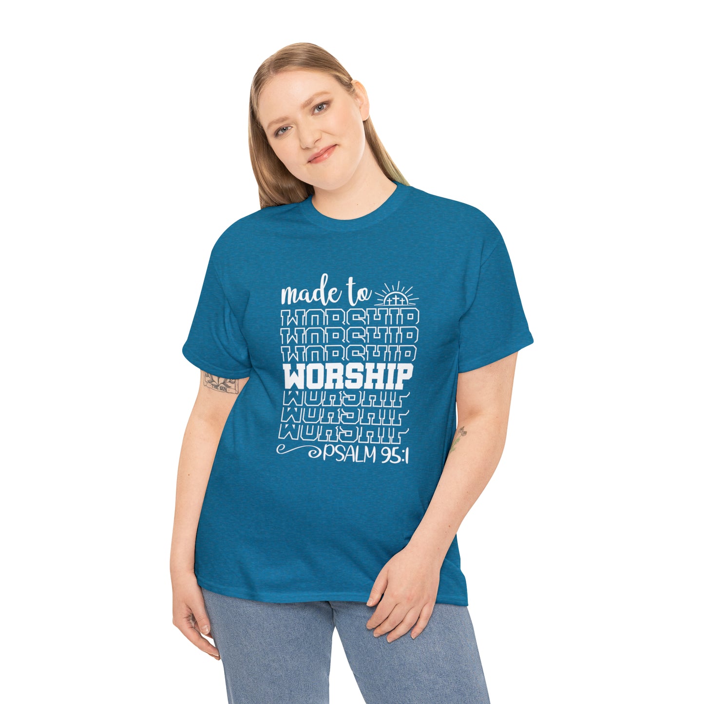 MADE TO WORSHIP - DRK TEE