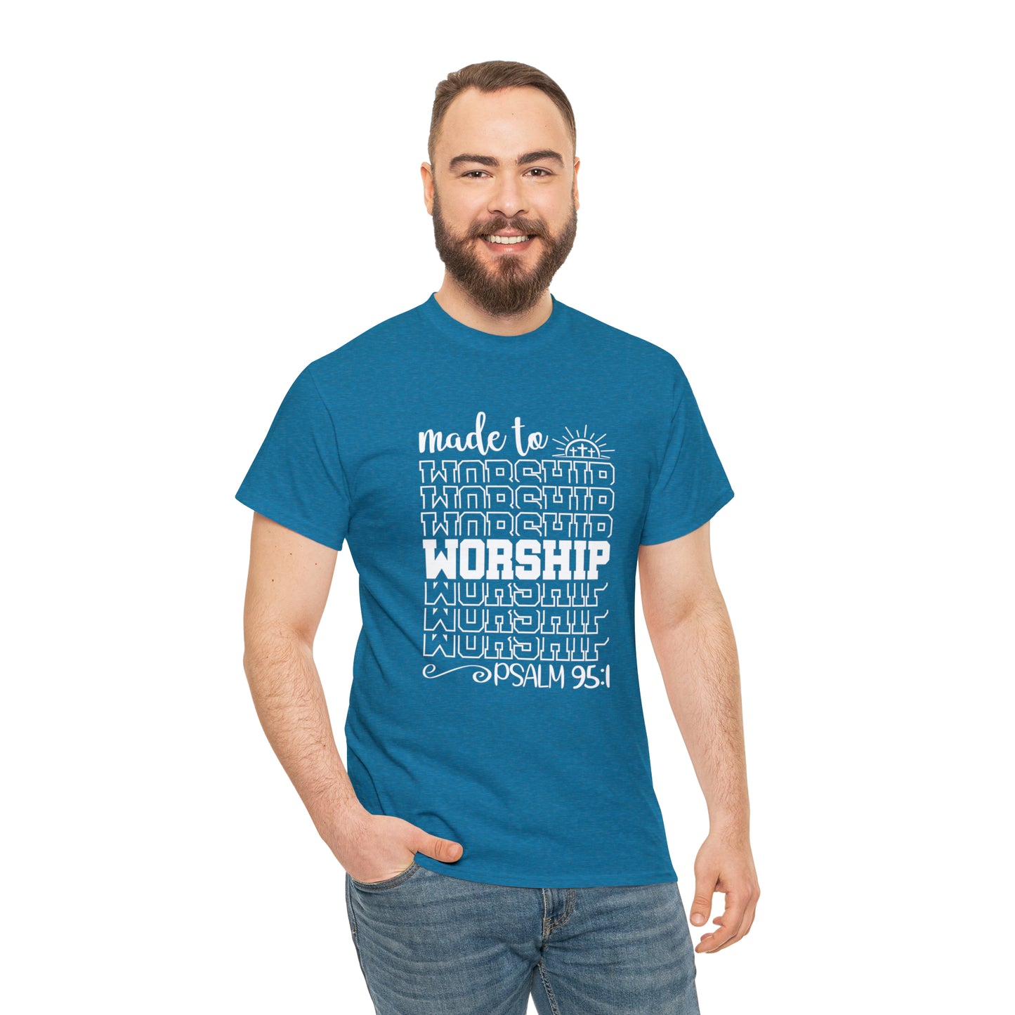 MADE TO WORSHIP - DRK TEE