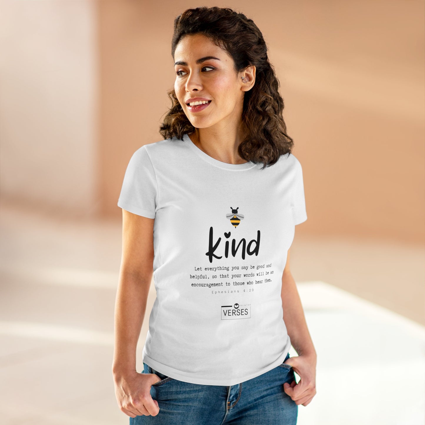 BE KIND - LADIES COTTON TEE