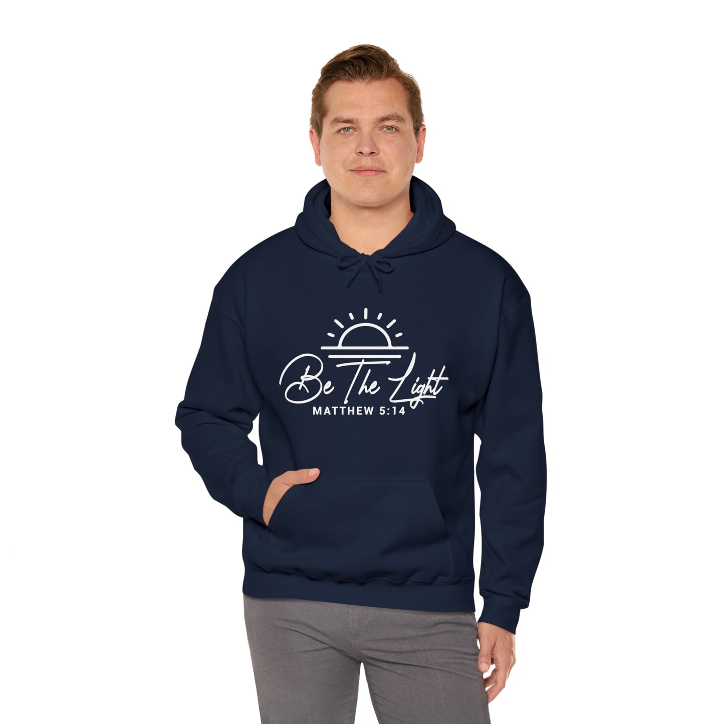 BE THE LIGHT - FAITH HOODIE