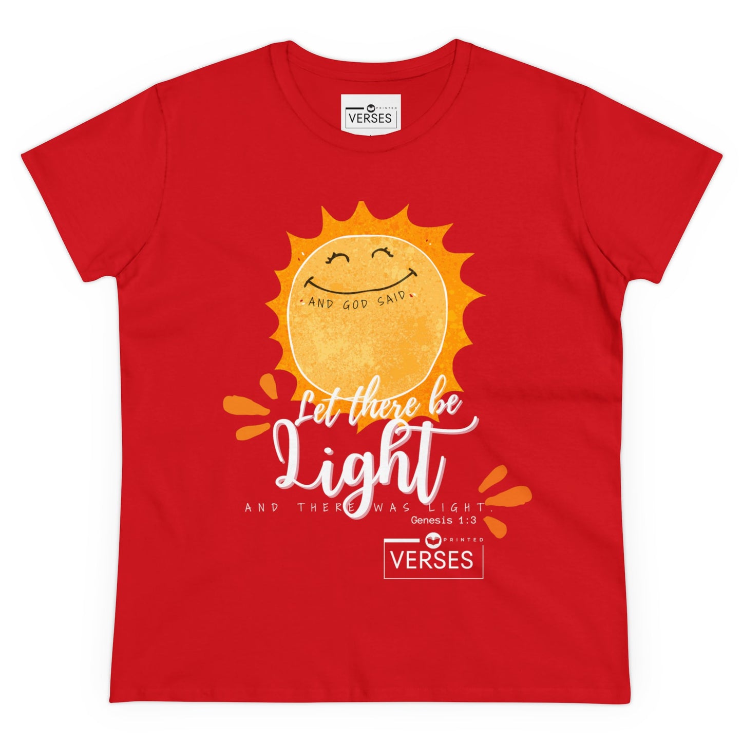 LET THERE BE LIGHT - LADIES DRK TEE