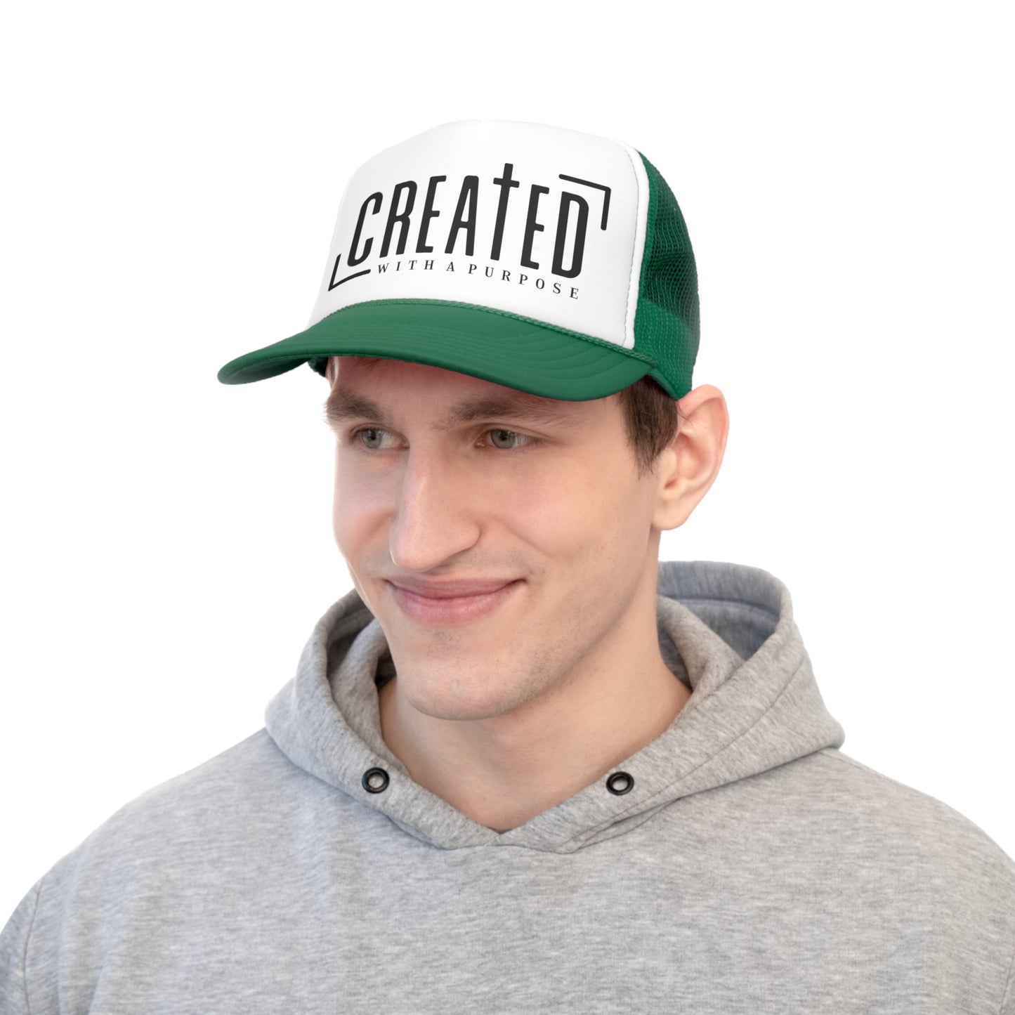 CREATED WITH PURPOSE TRUCKER CAPS