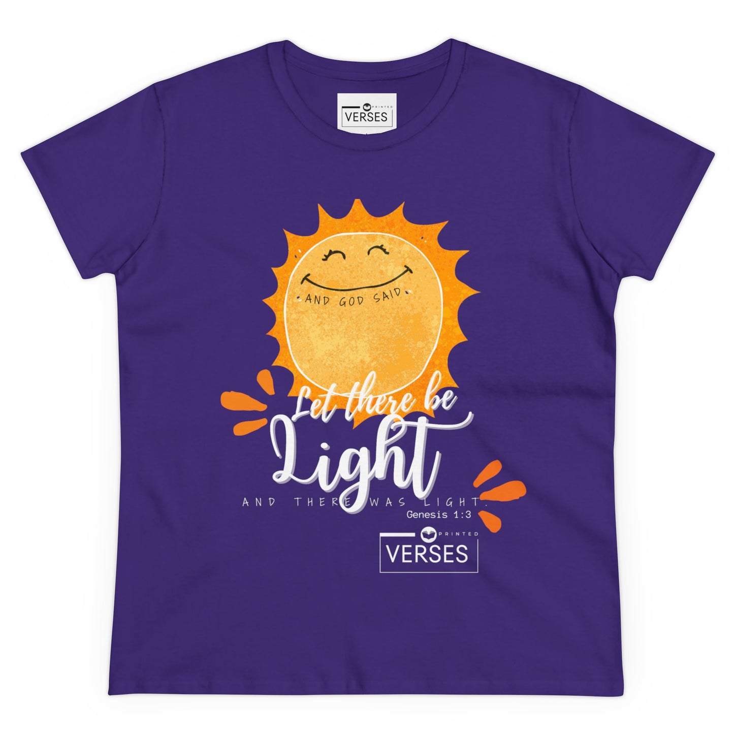 LET THERE BE LIGHT - LADIES DRK TEE
