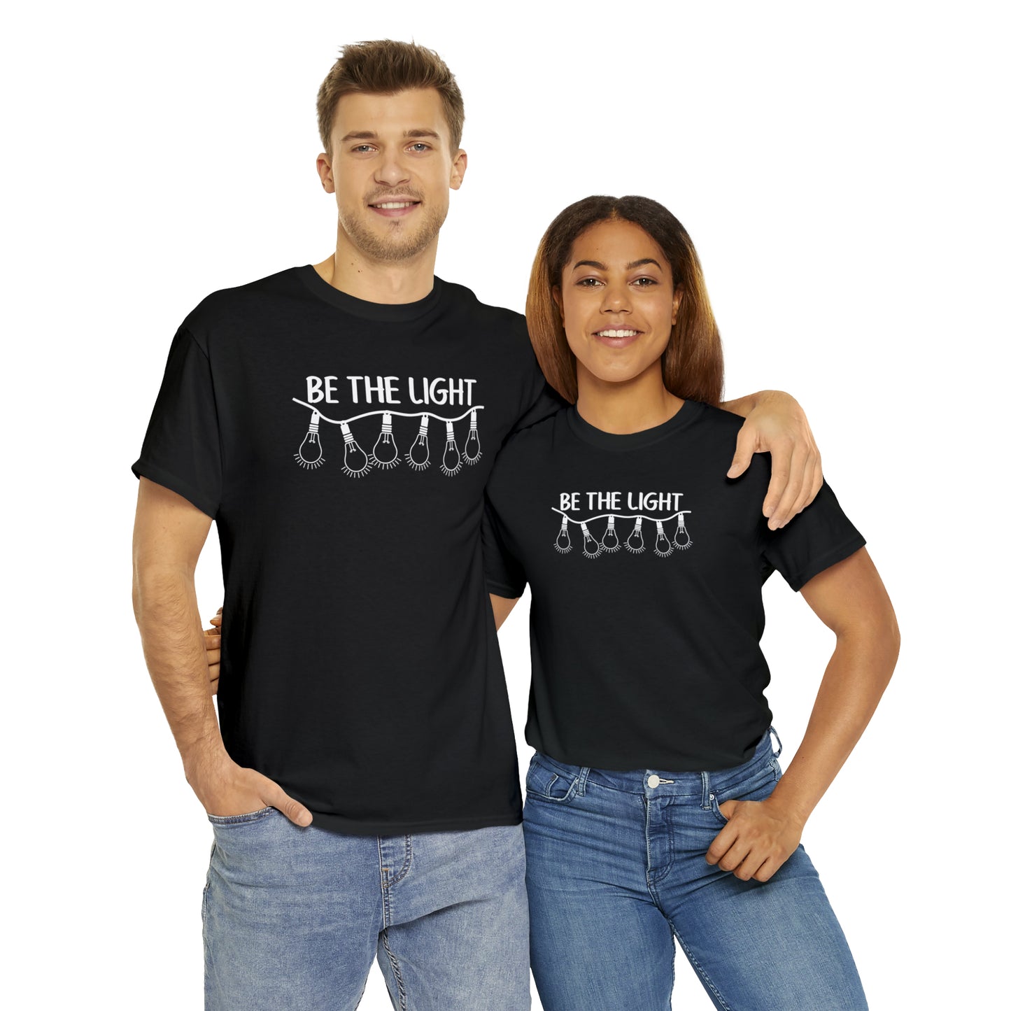 BE THE LIGHT - DRK TEE