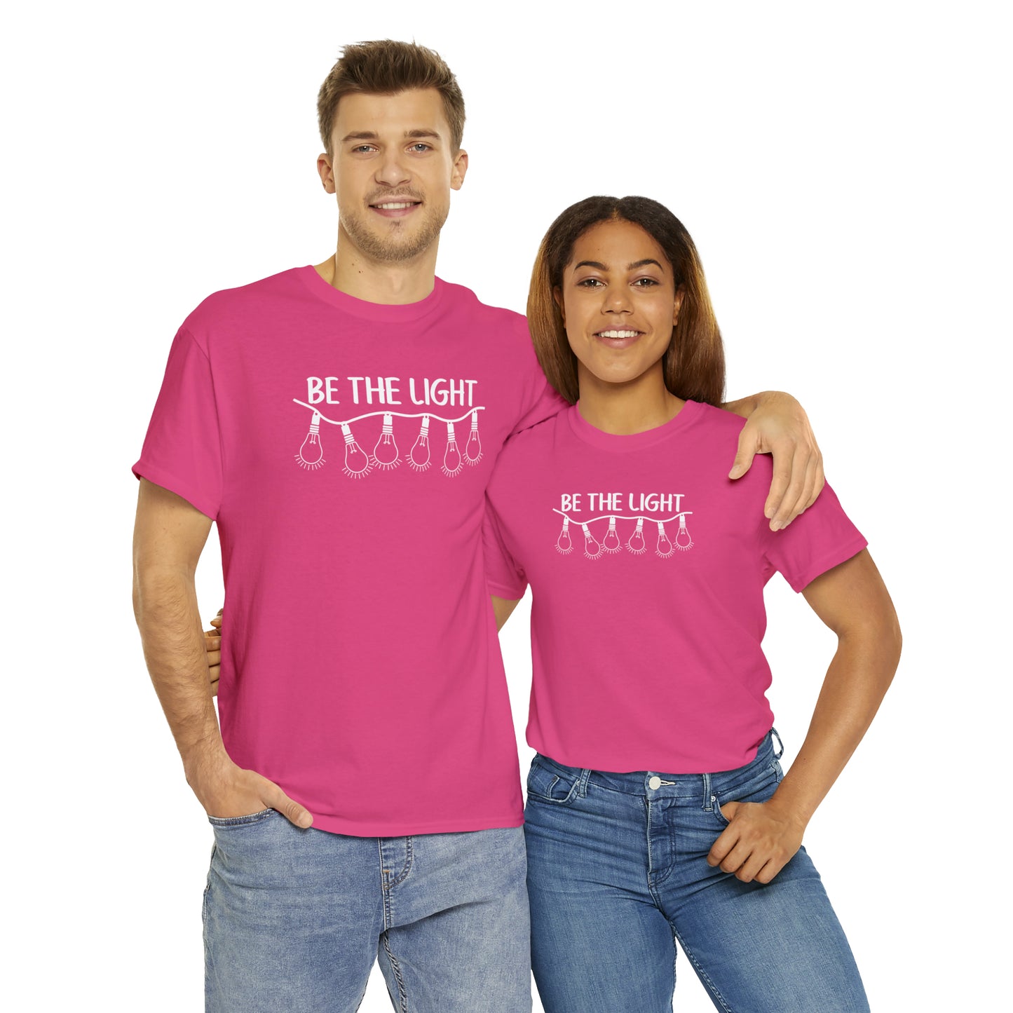 BE THE LIGHT - DRK TEE