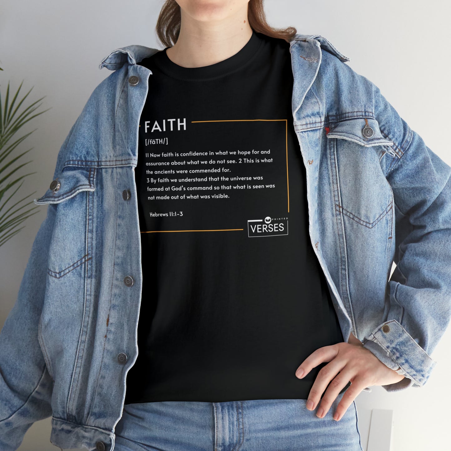 FAITH - DRK TEE