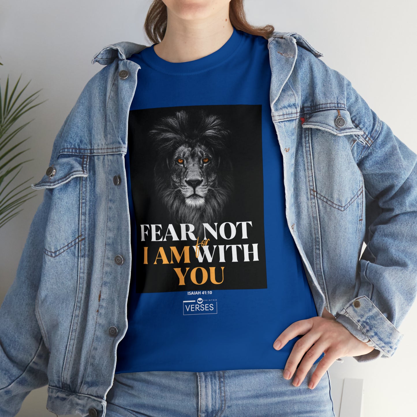 FEAR NOT FOR I AM WITH YOU - DRK TEE