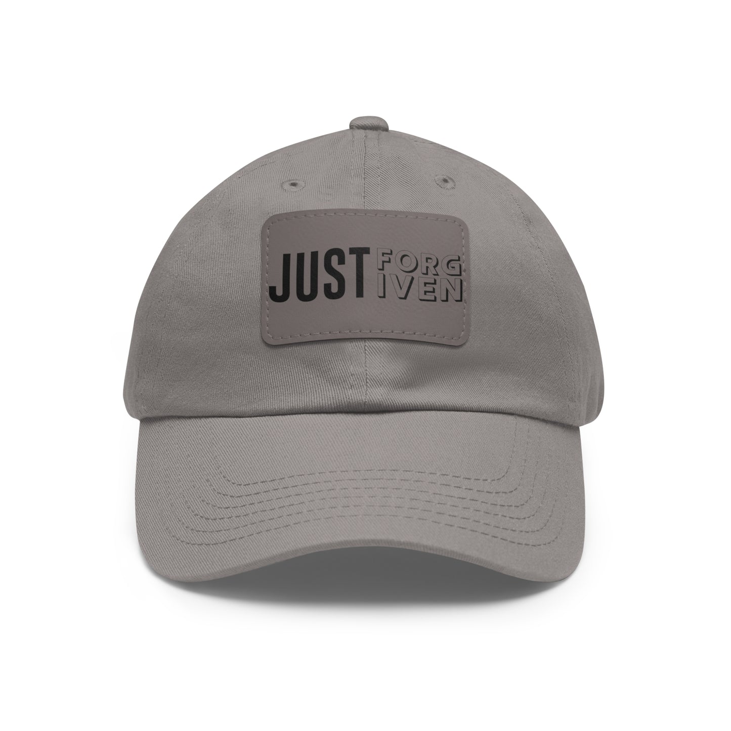 JUST FORGIVEN - LEATHER PATCH CAP