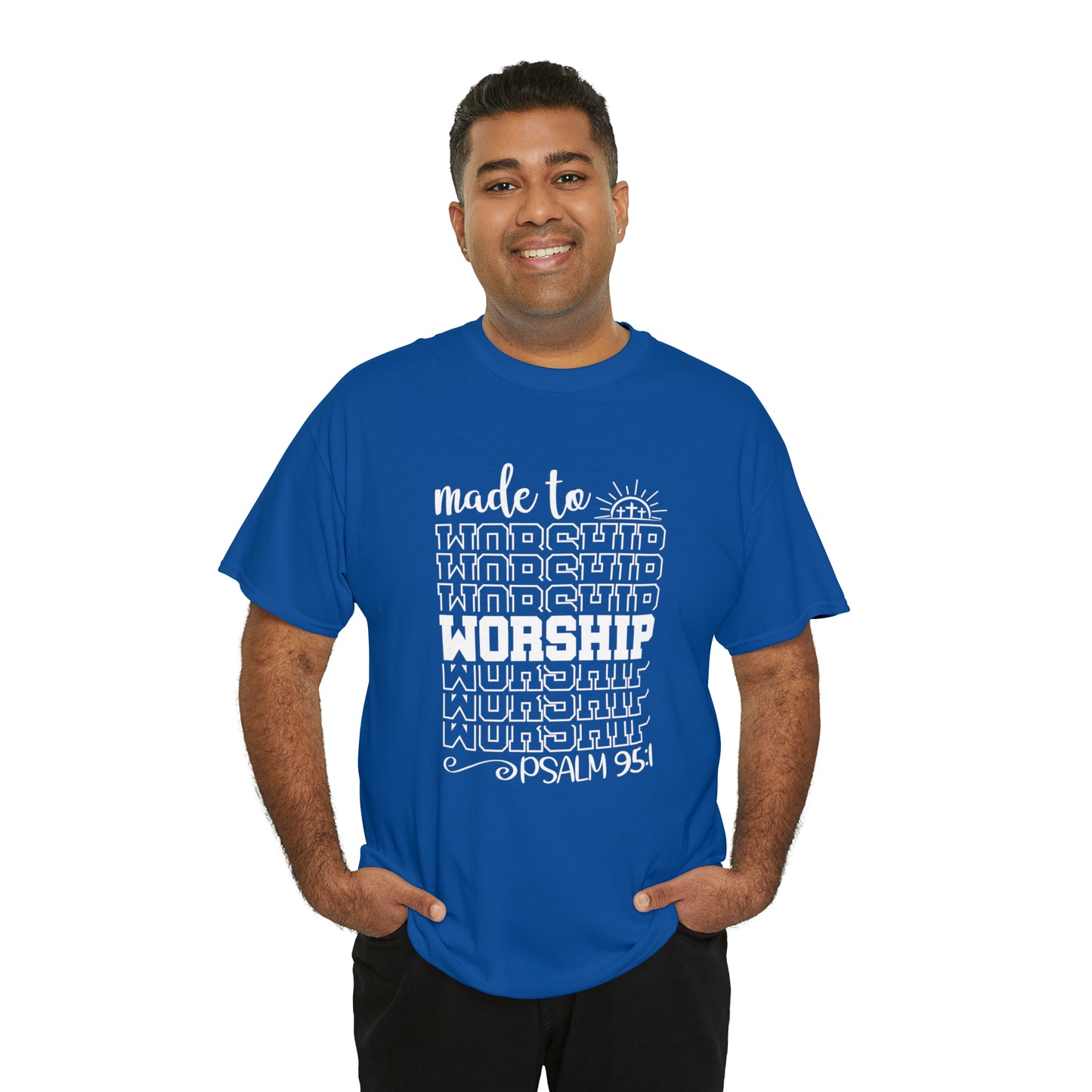 MADE TO WORSHIP - DRK TEE