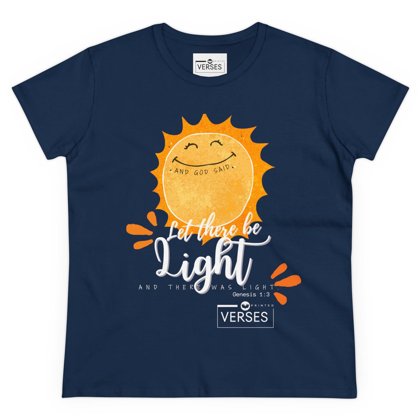 LET THERE BE LIGHT - LADIES DRK TEE