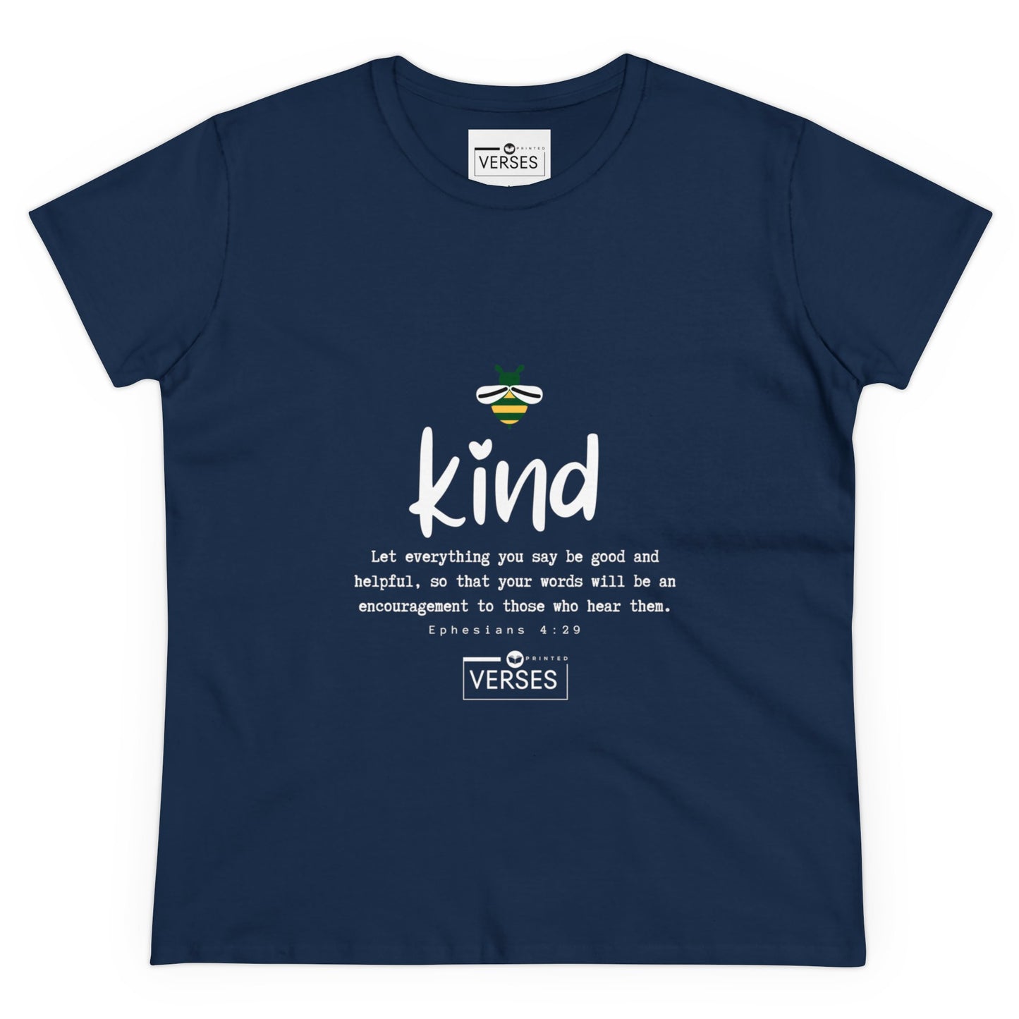 BE KIND - LADIES DRK TEE