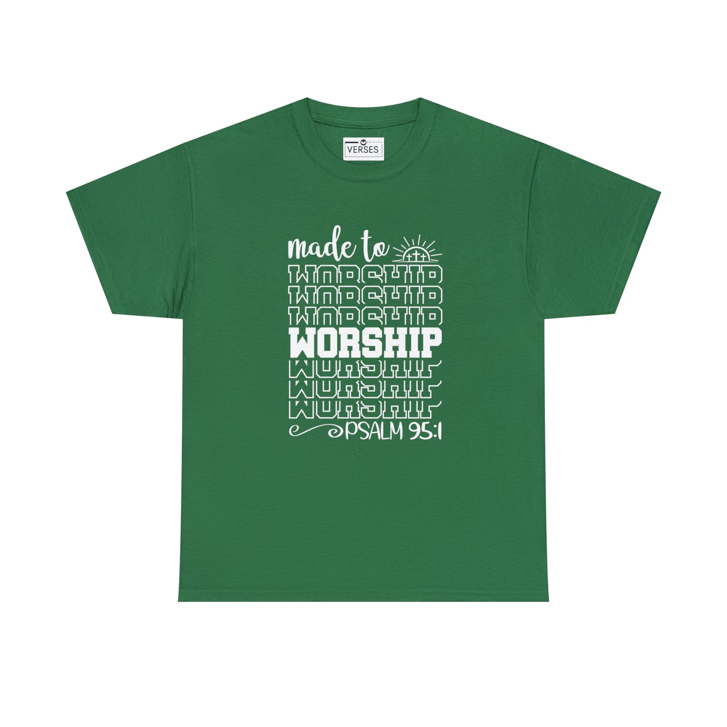 MADE TO WORSHIP - DRK TEE