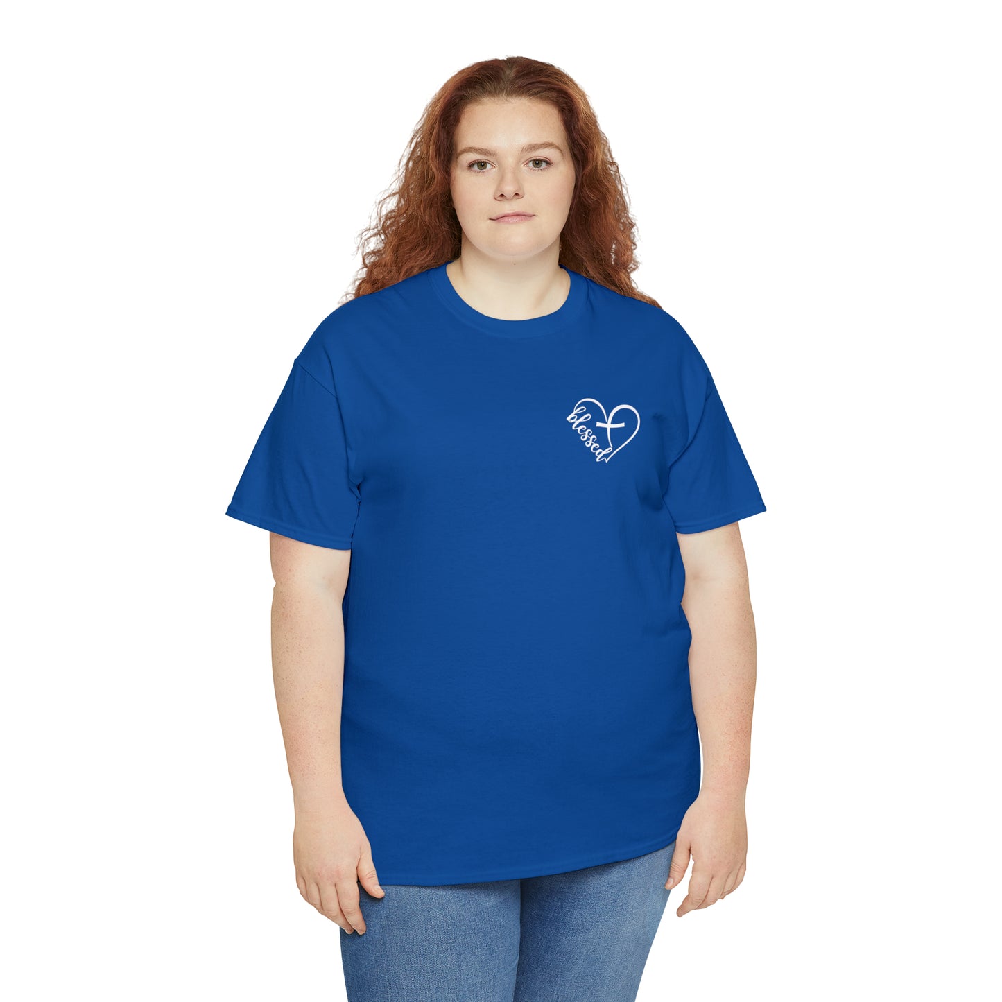 BLESSED HEART - DRK TEE