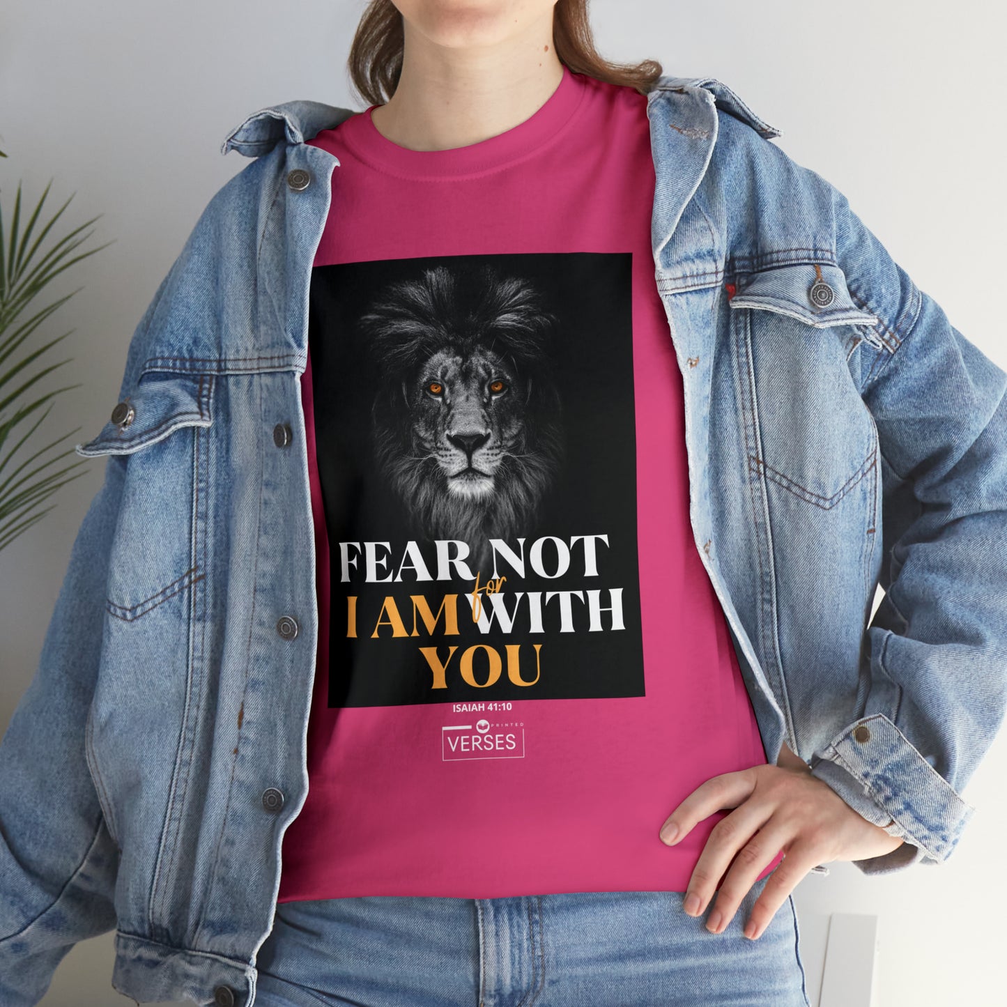 FEAR NOT FOR I AM WITH YOU - DRK TEE