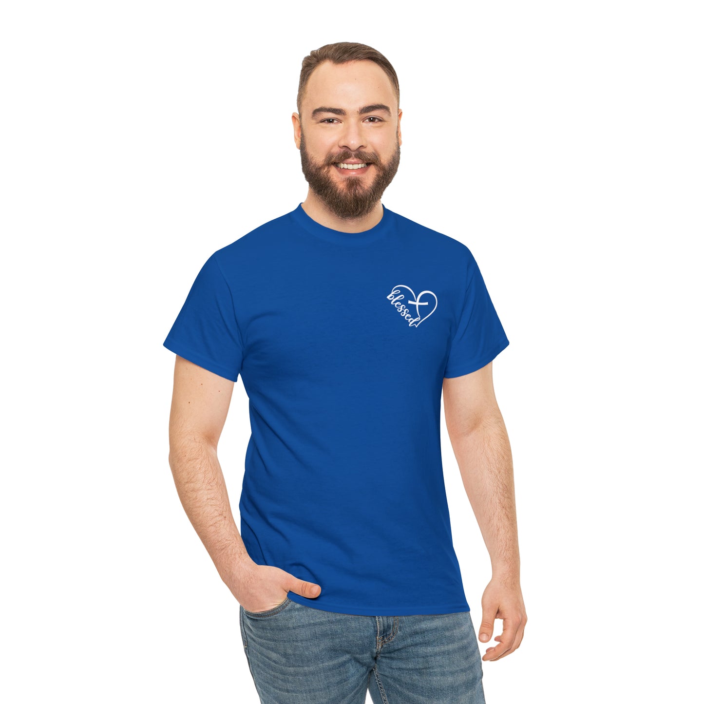 BLESSED HEART - DRK TEE