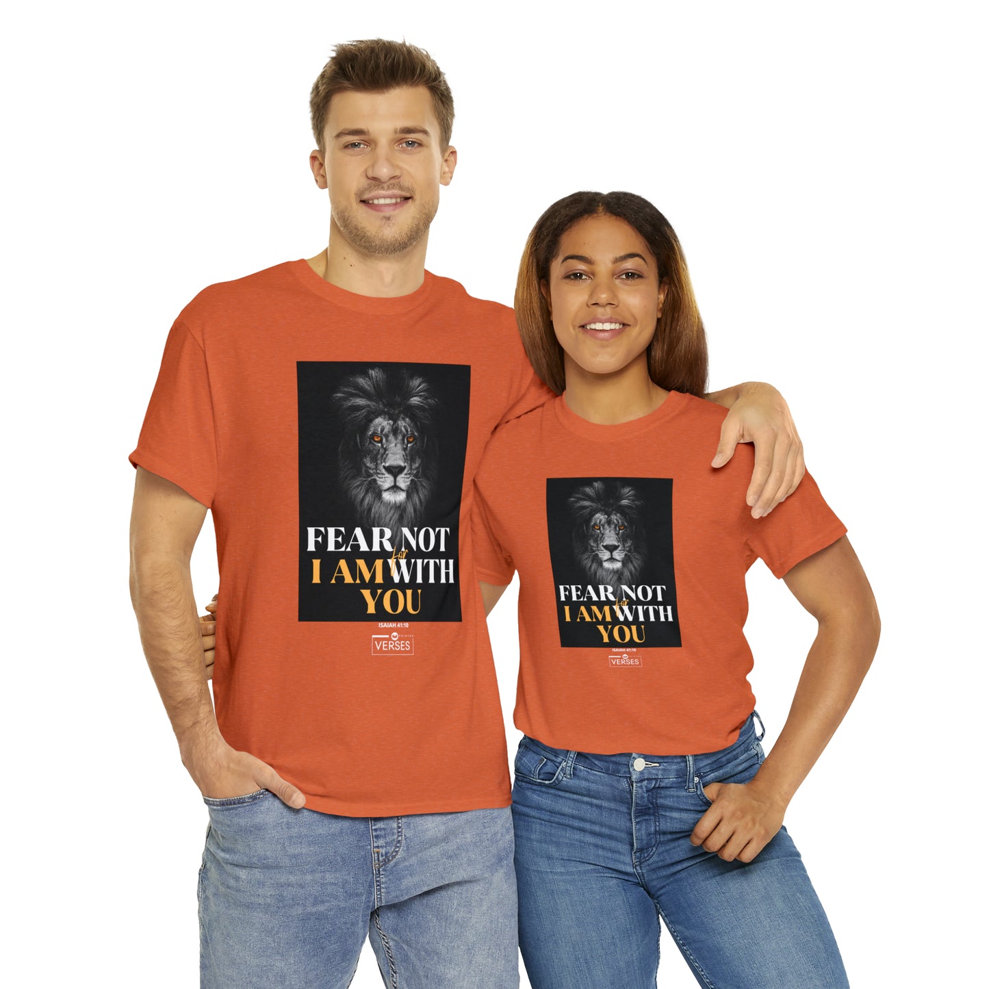 FEAR NOT FOR I AM WITH YOU - DRK TEE
