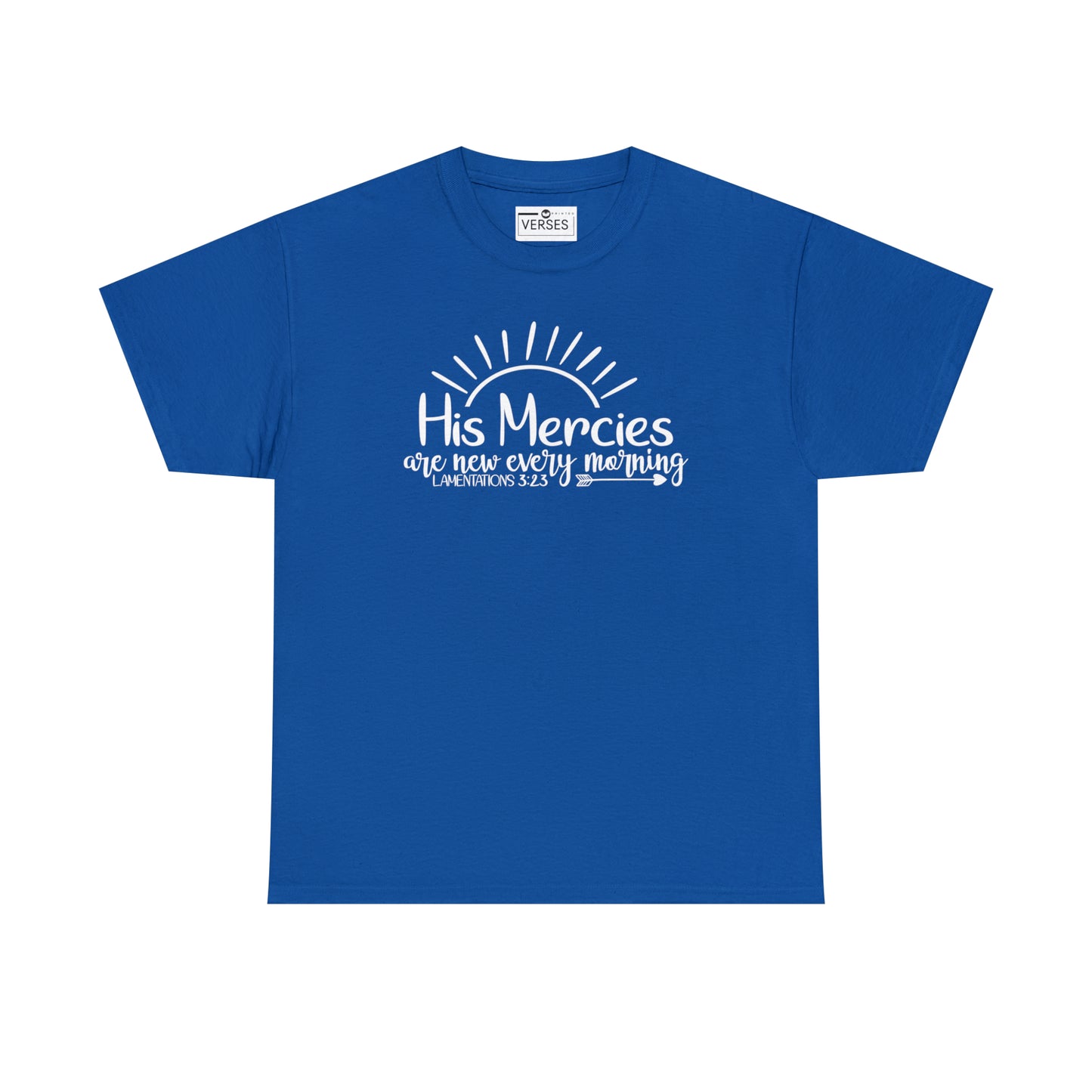 HIS MERCIES ARE NEW EVERY MORNING - DRK TEE