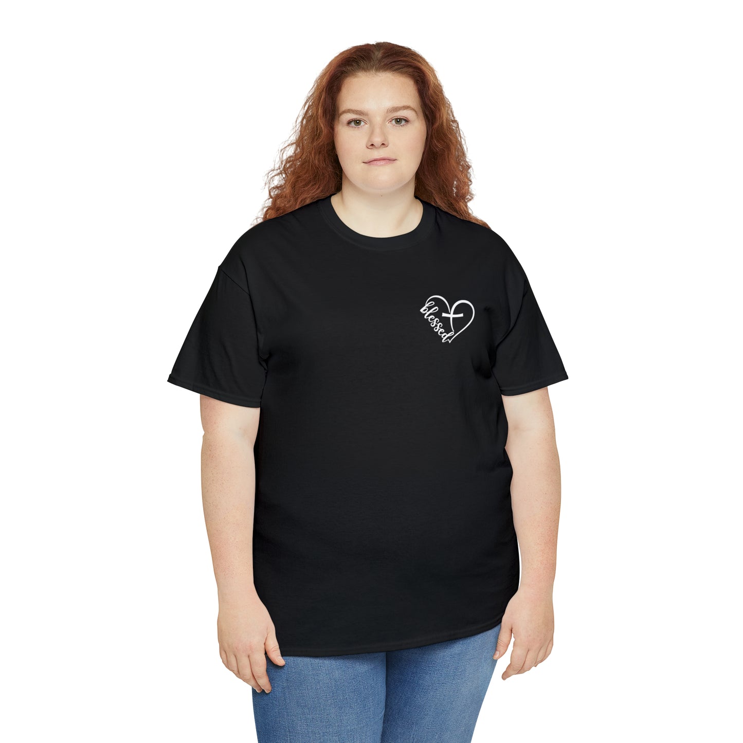 BLESSED HEART - DRK TEE