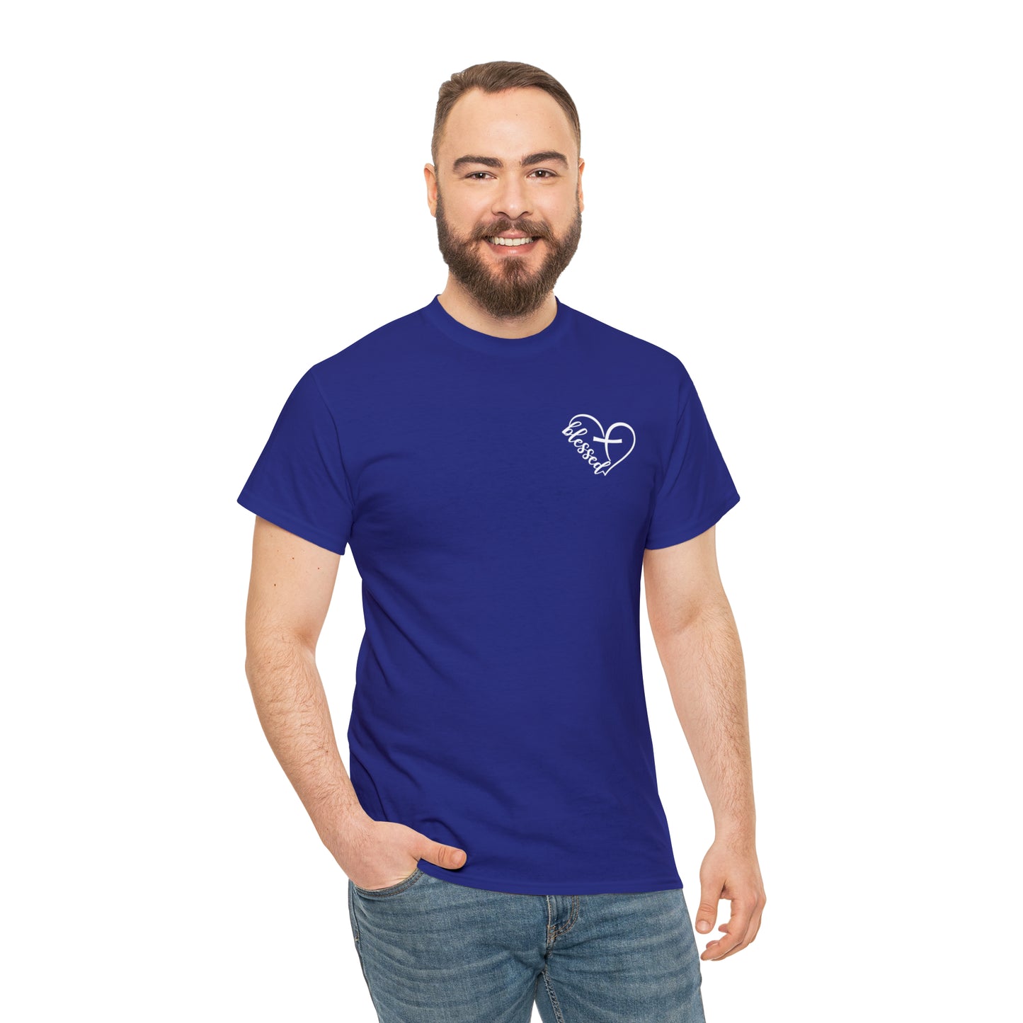 BLESSED HEART - DRK TEE