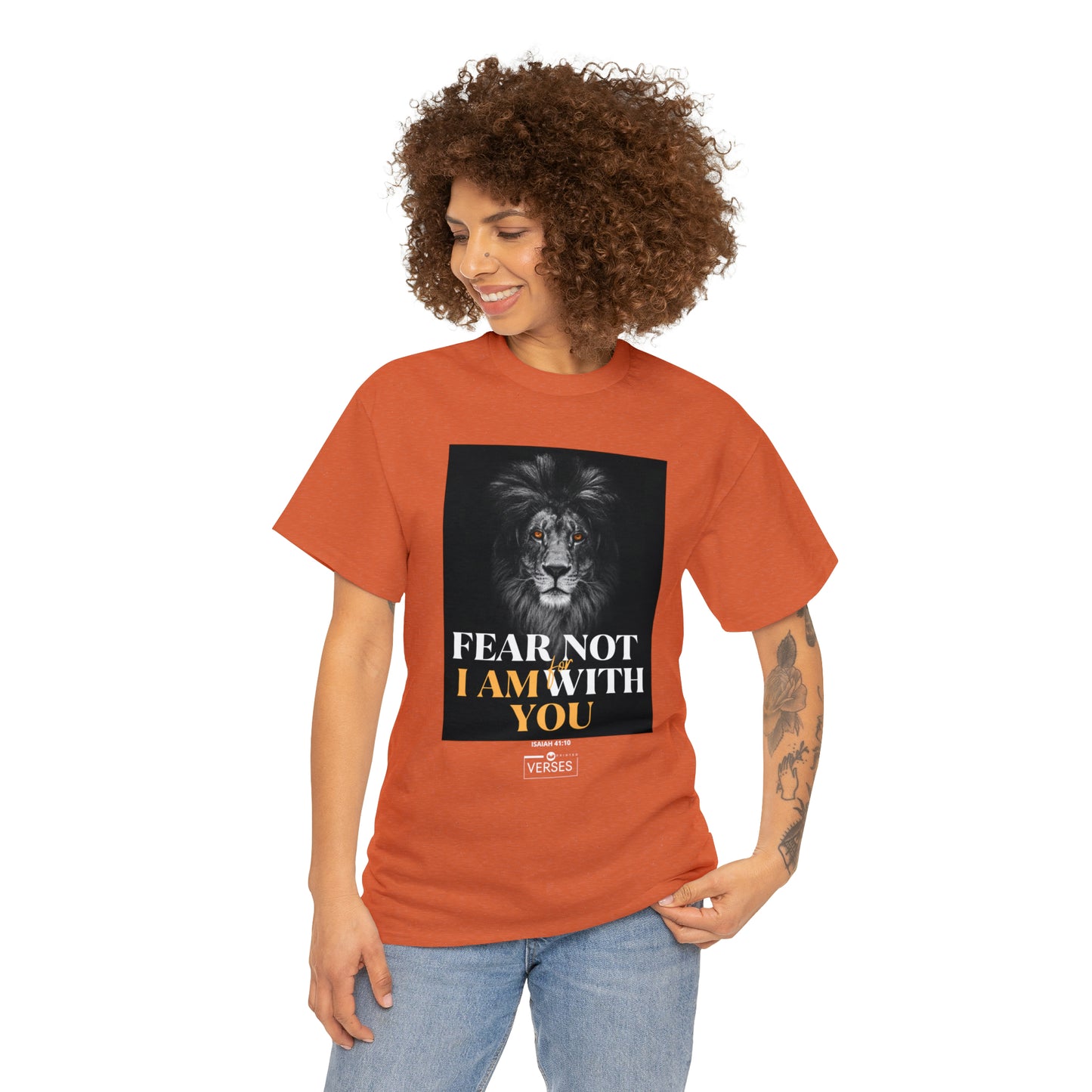 FEAR NOT FOR I AM WITH YOU - DRK TEE