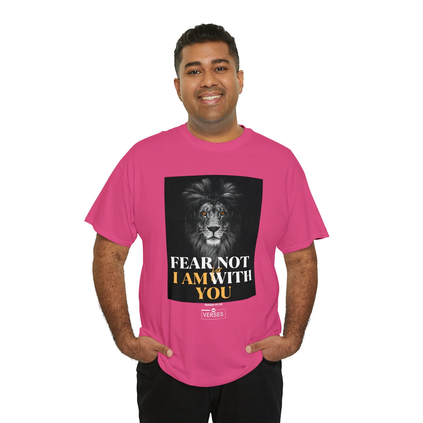 FEAR NOT FOR I AM WITH YOU - DRK TEE