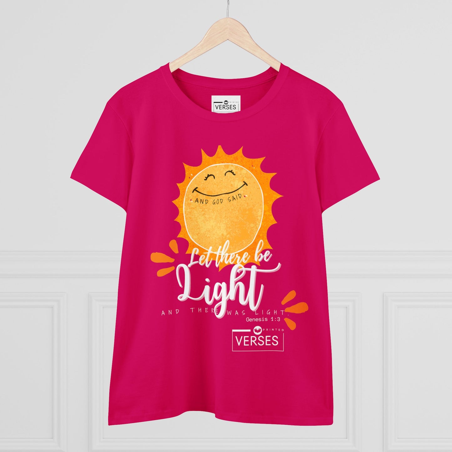 LET THERE BE LIGHT - LADIES DRK TEE