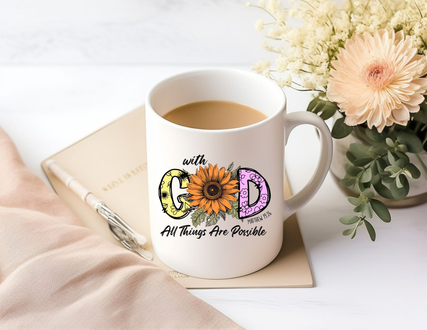 WITH GOD ALL THINGS ARE POSSIBLE - MIRACLE MUG