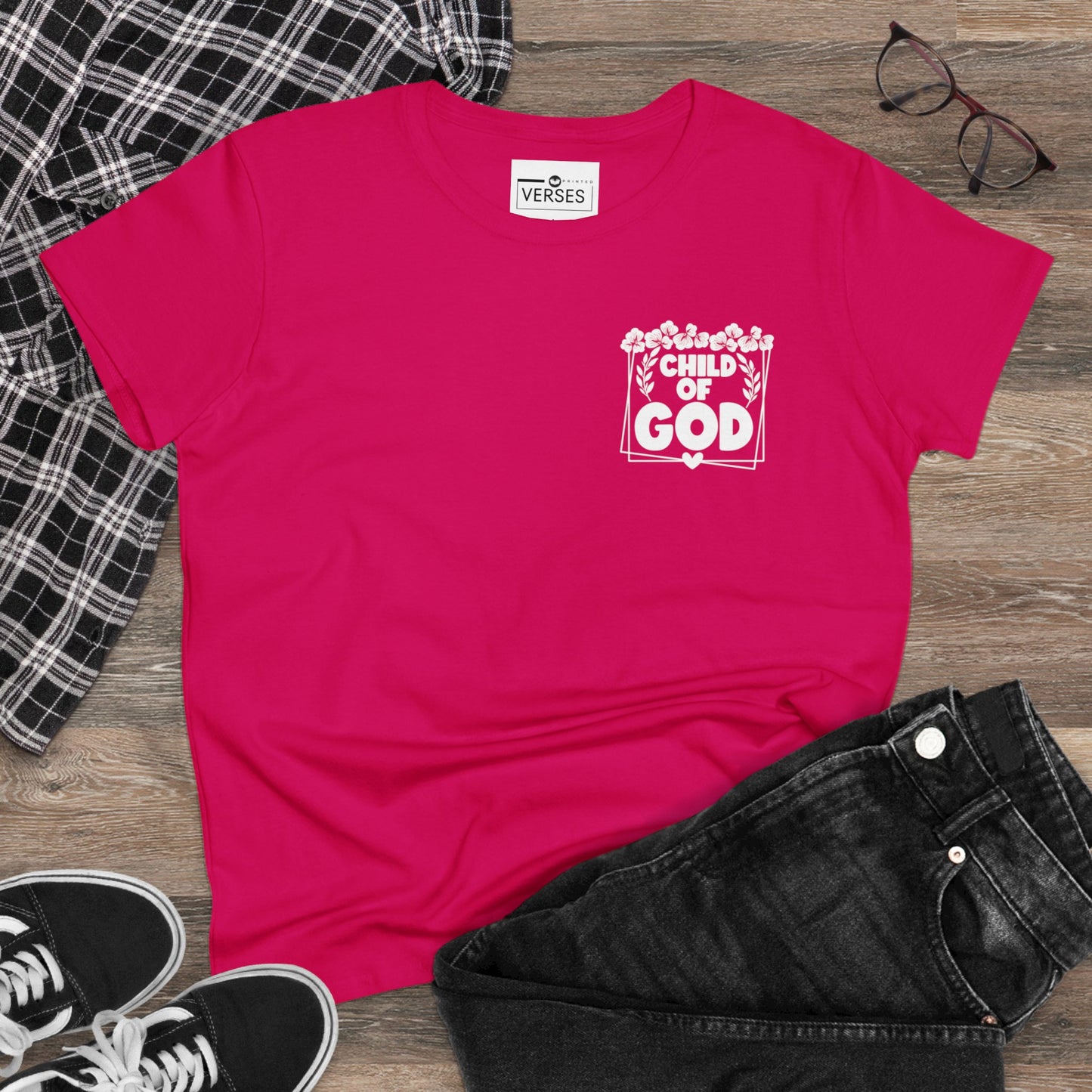 CHILD OF GOD - LADIES DRK TEE