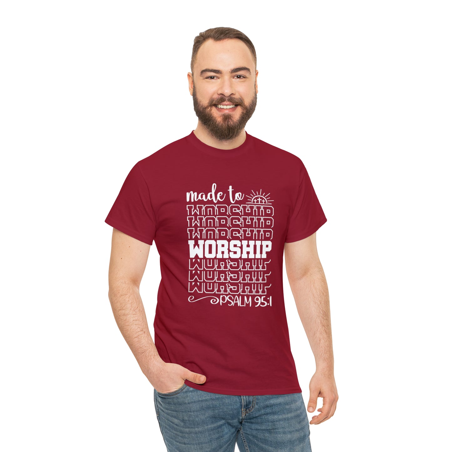 MADE TO WORSHIP - DRK TEE