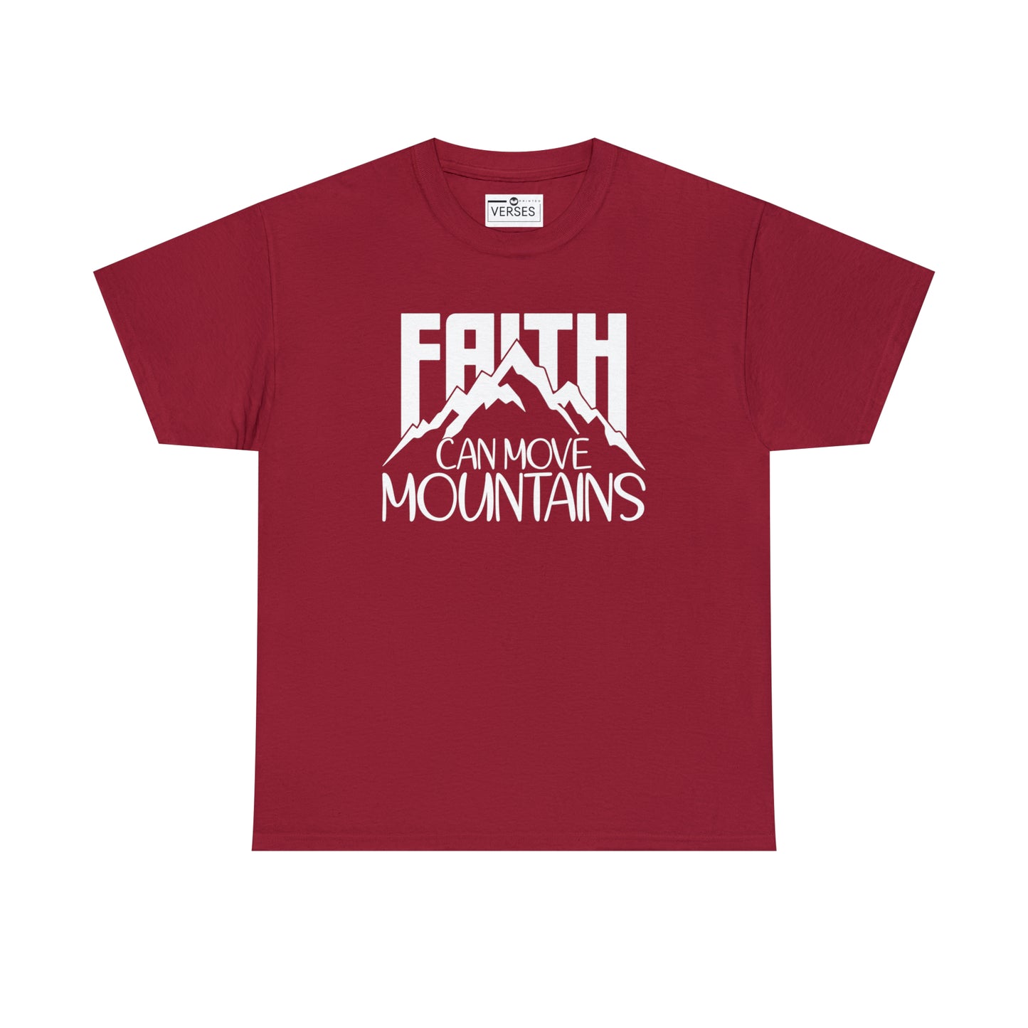 FAITH CAN MOVE MOUNTAINS - DRK TEE