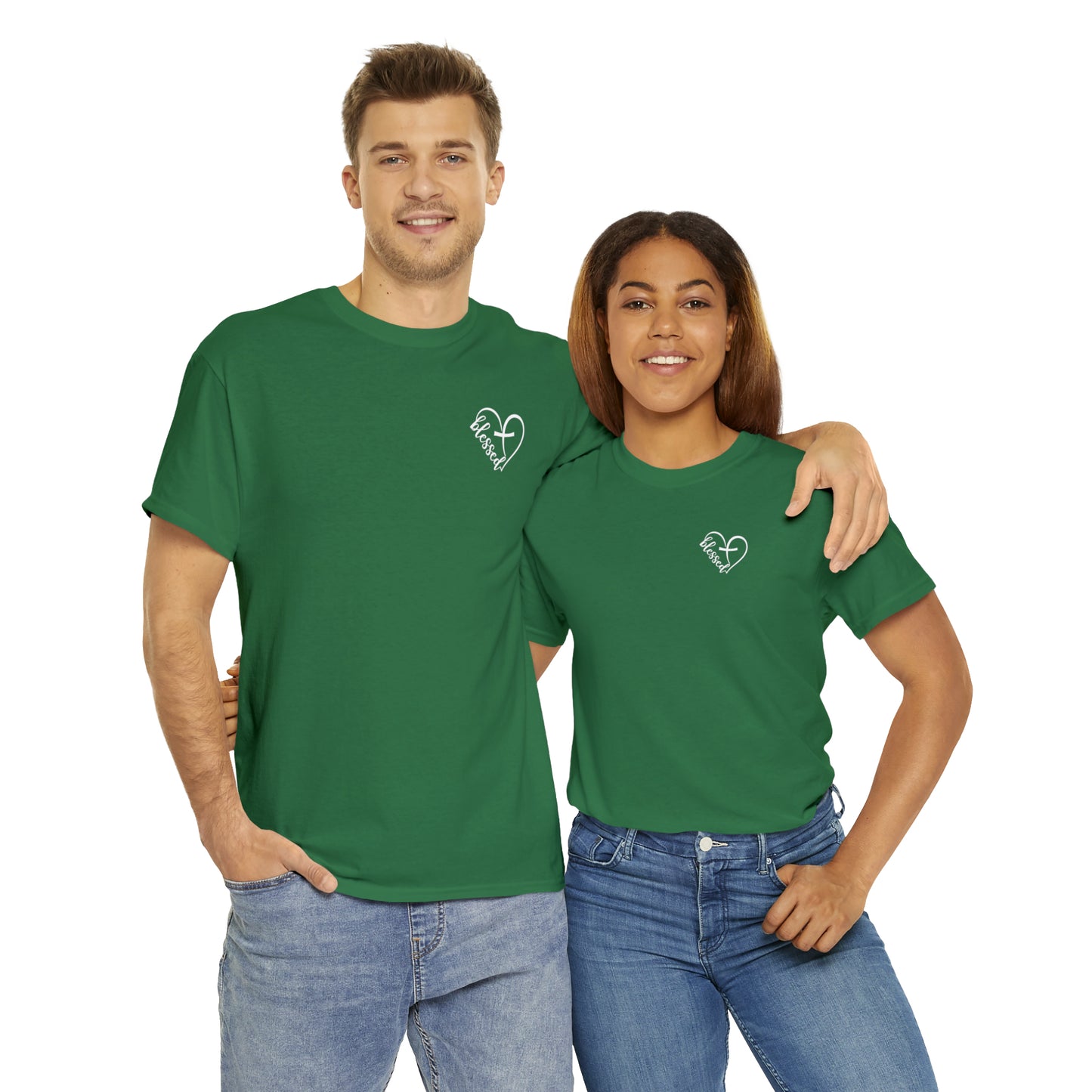 BLESSED HEART - DRK TEE