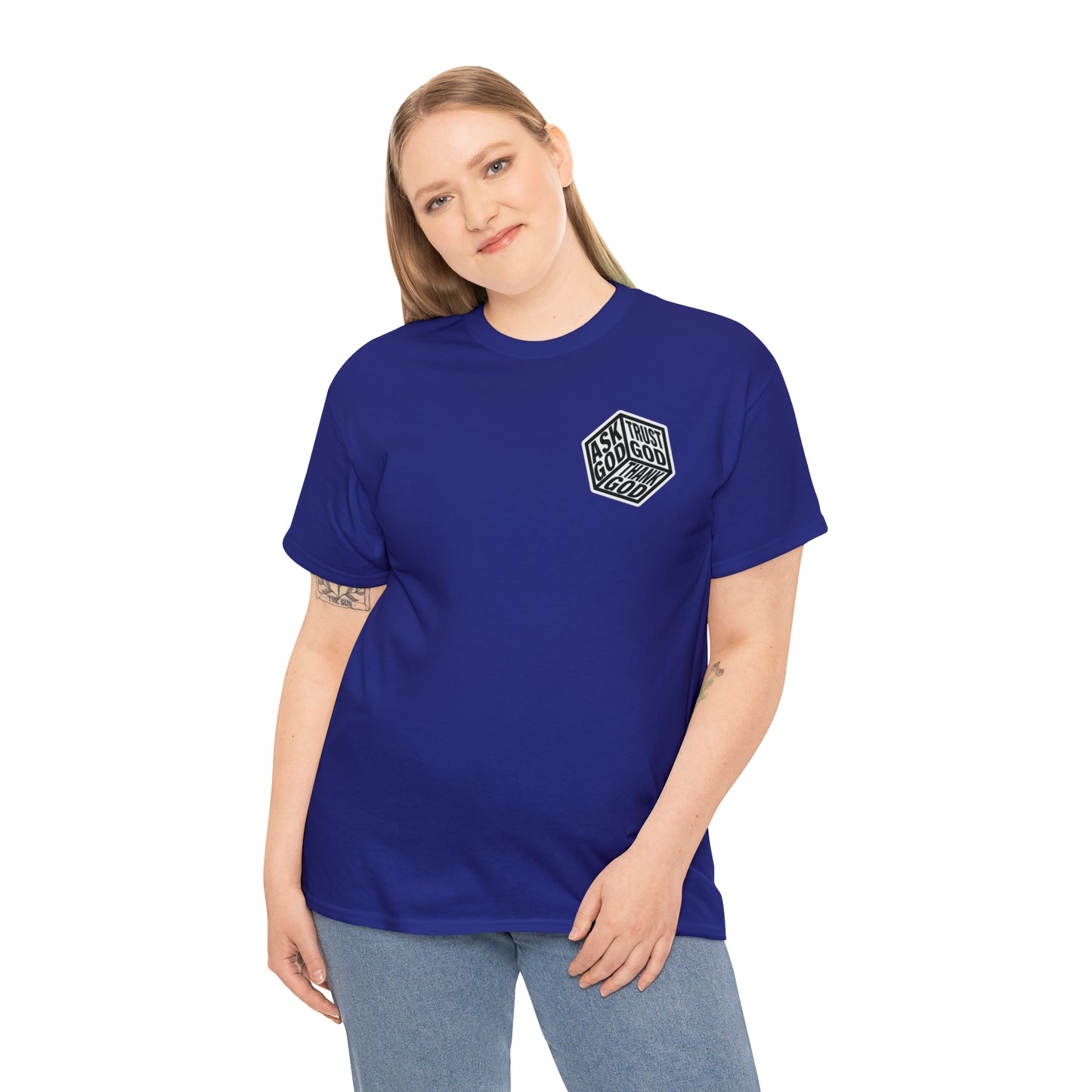 ASK GOD TRUST GOD THANK GOD - DRK TEES