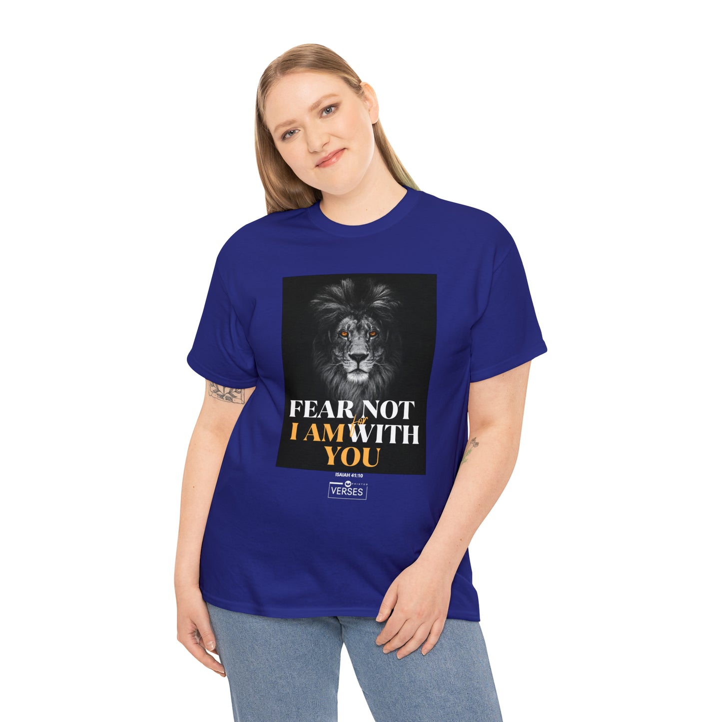 FEAR NOT FOR I AM WITH YOU - DRK TEE