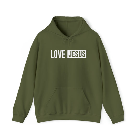 LOVE JESUS - FAITH HOODIE