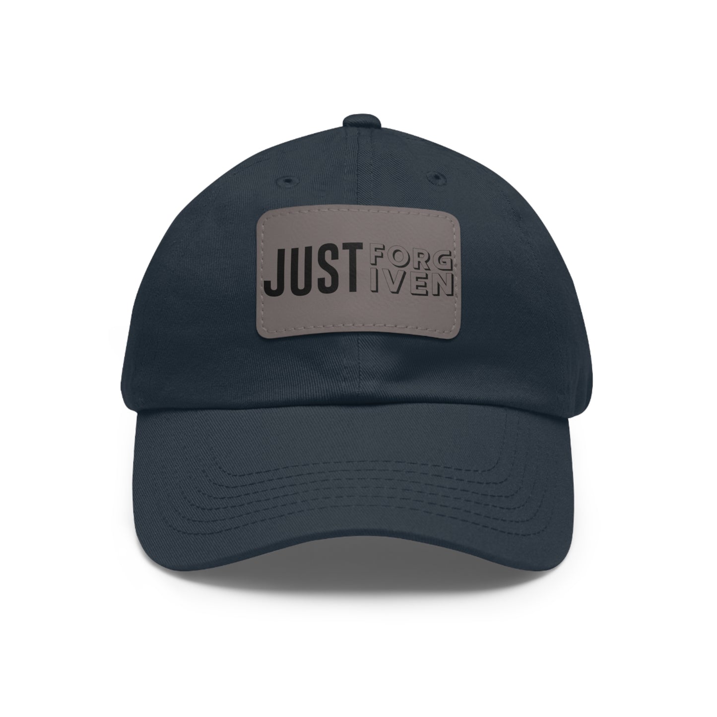 JUST FORGIVEN - LEATHER PATCH CAP
