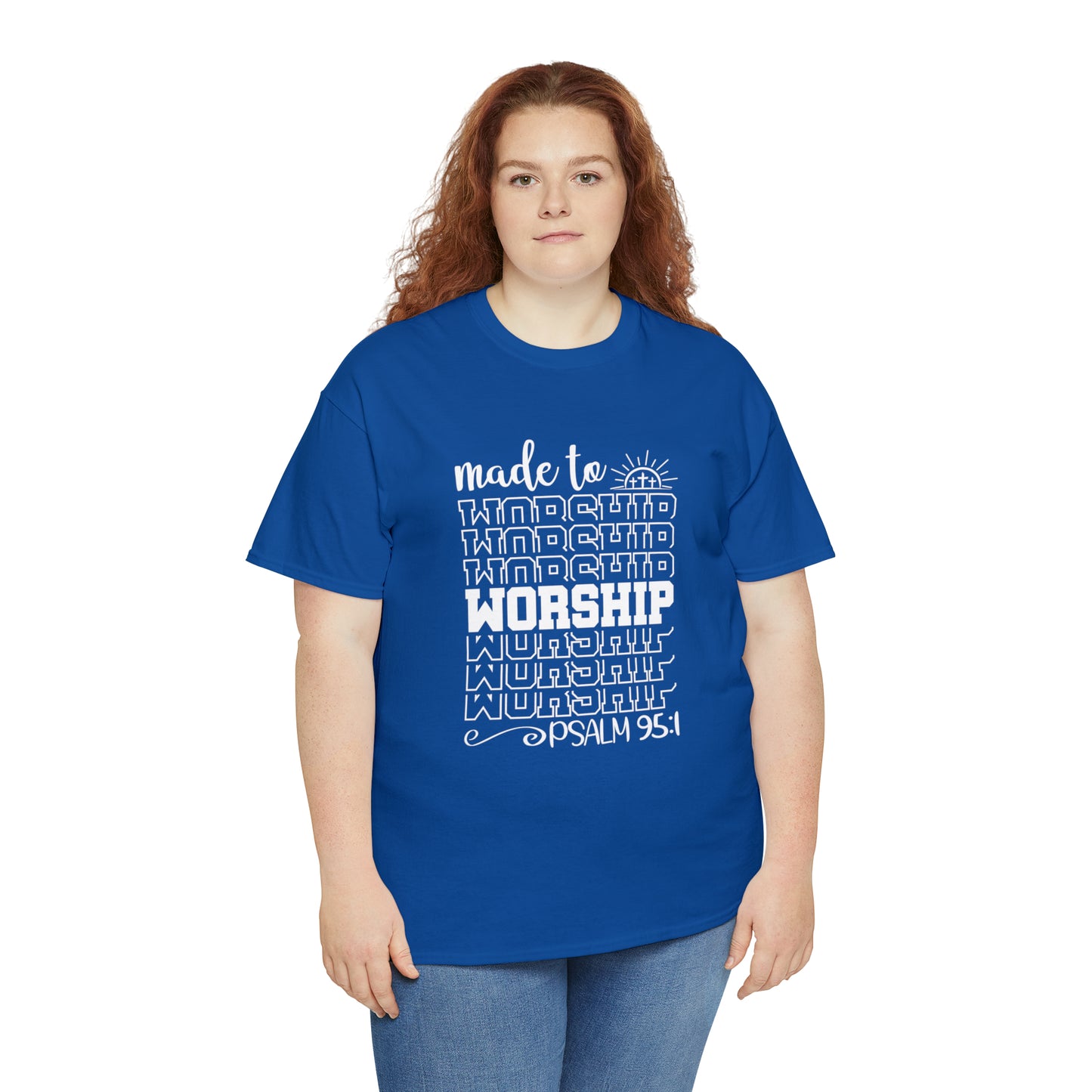 MADE TO WORSHIP - DRK TEE