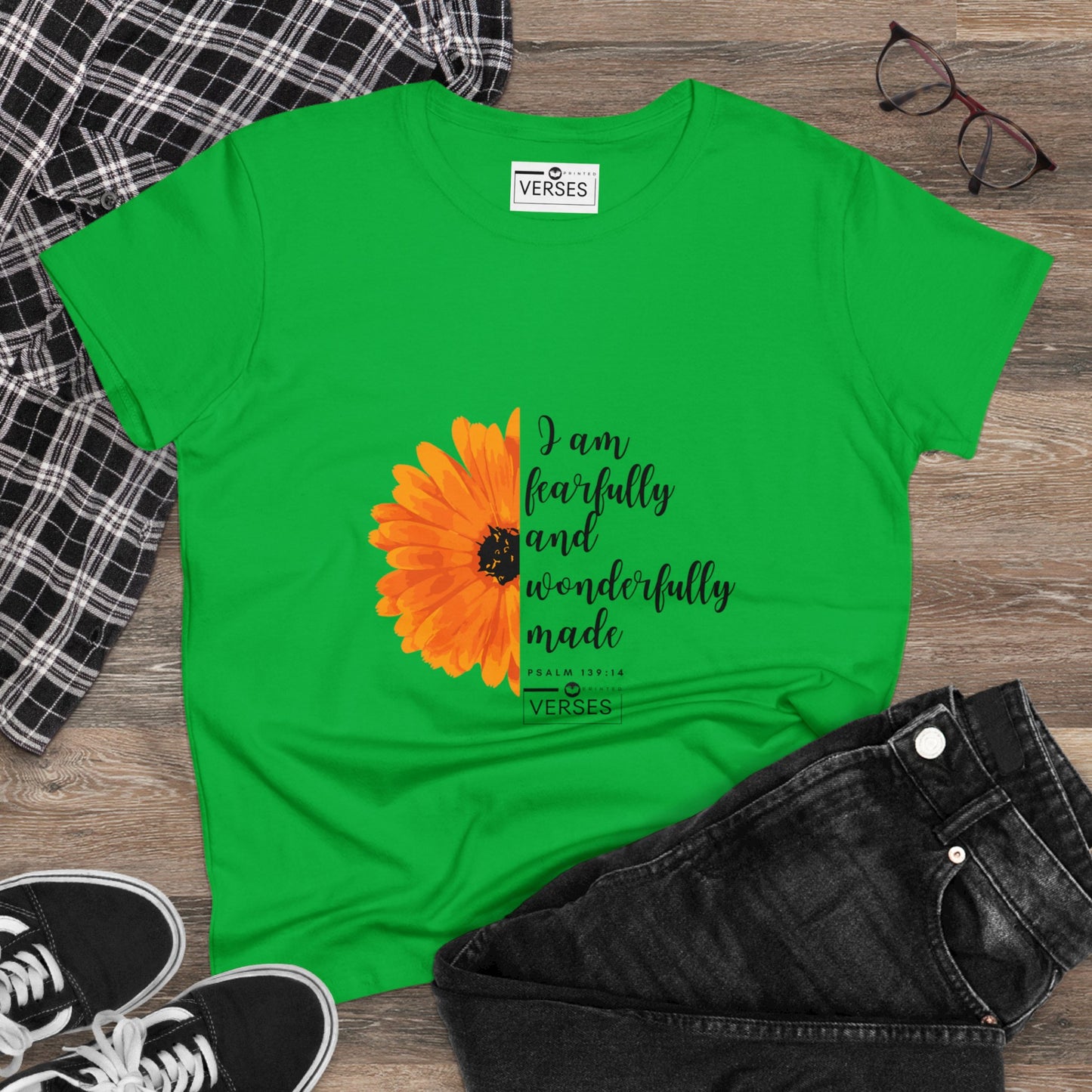 I AM FEARFULLY AND WONDERFULLY MADE - LADIES COTTON TEE