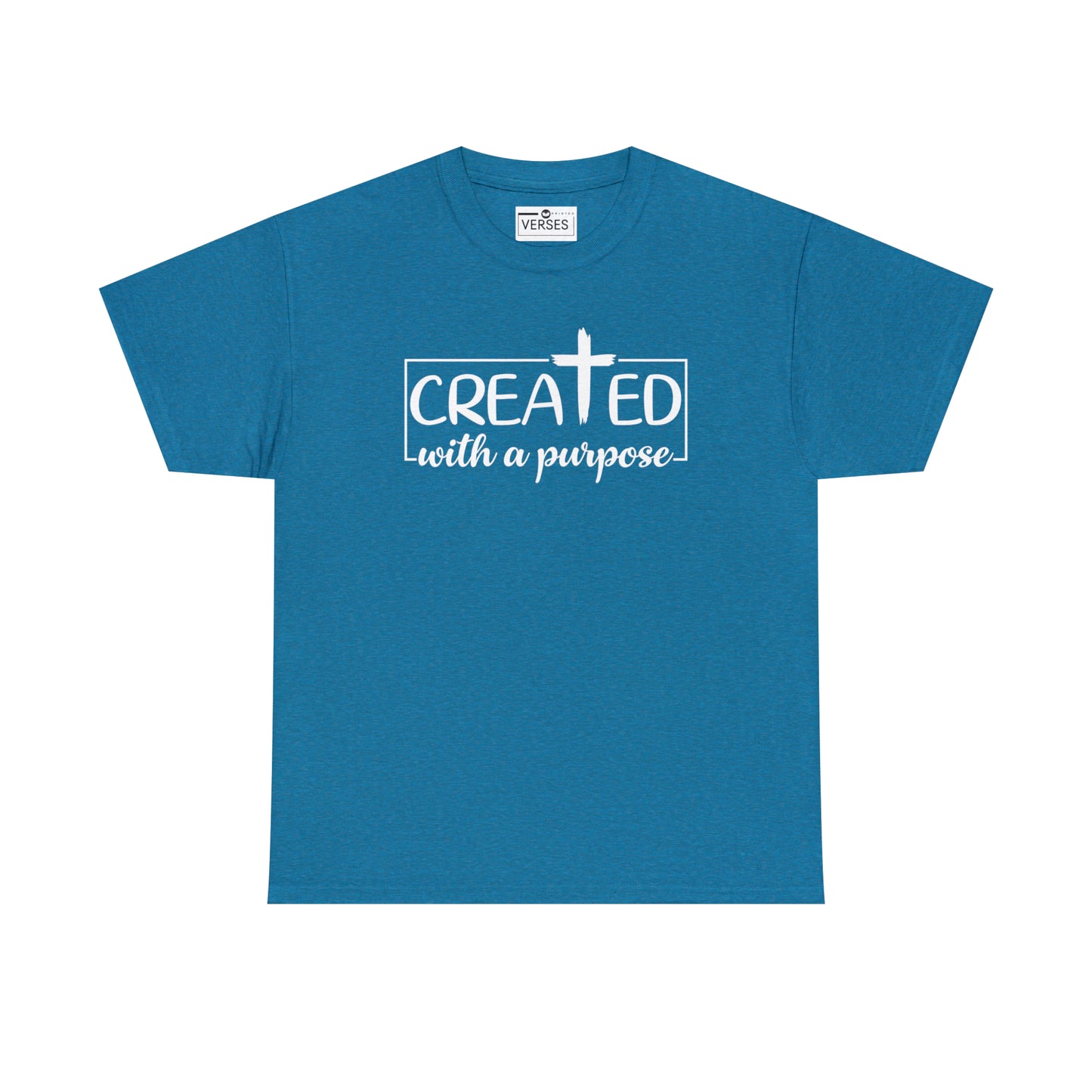 CREATED WITH PURPOSE - DRK TEE