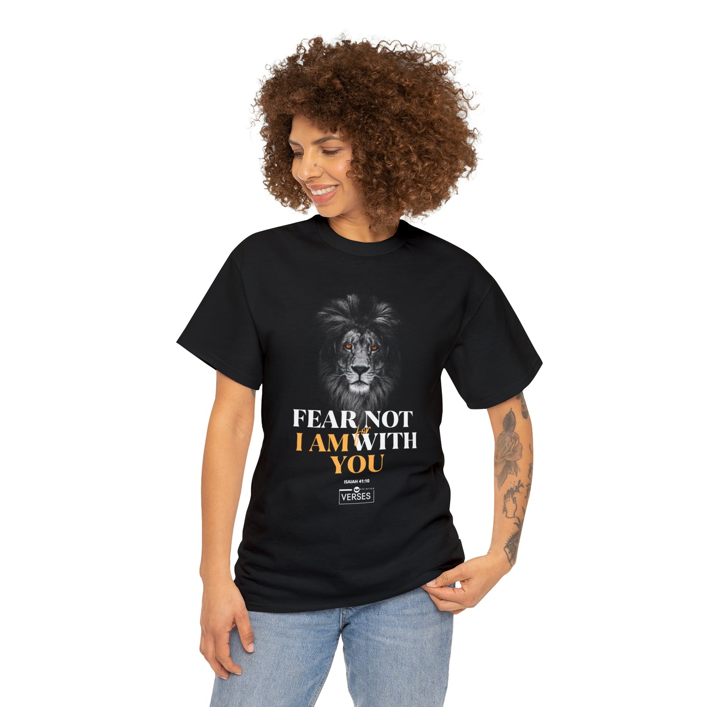 FEAR NOT FOR I AM WITH YOU - DRK TEE