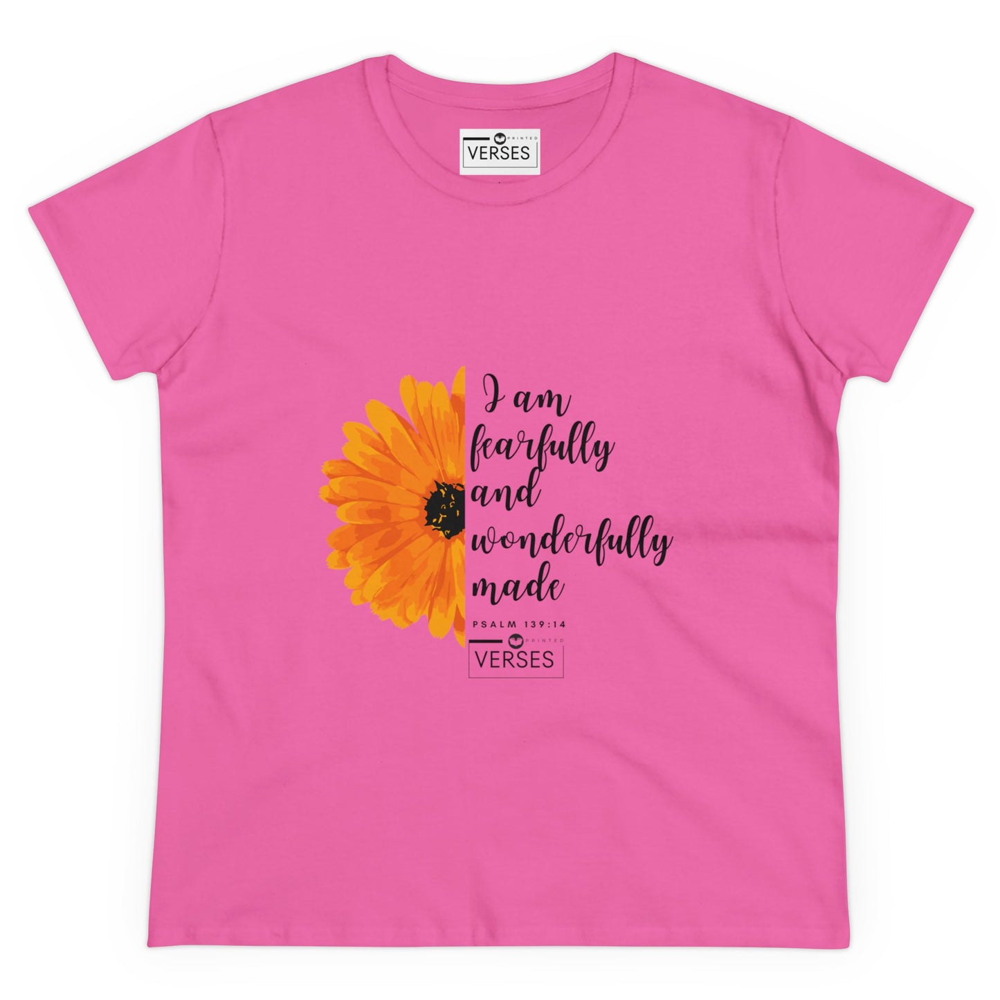 I AM FEARFULLY AND WONDERFULLY MADE - LADIES COTTON TEE