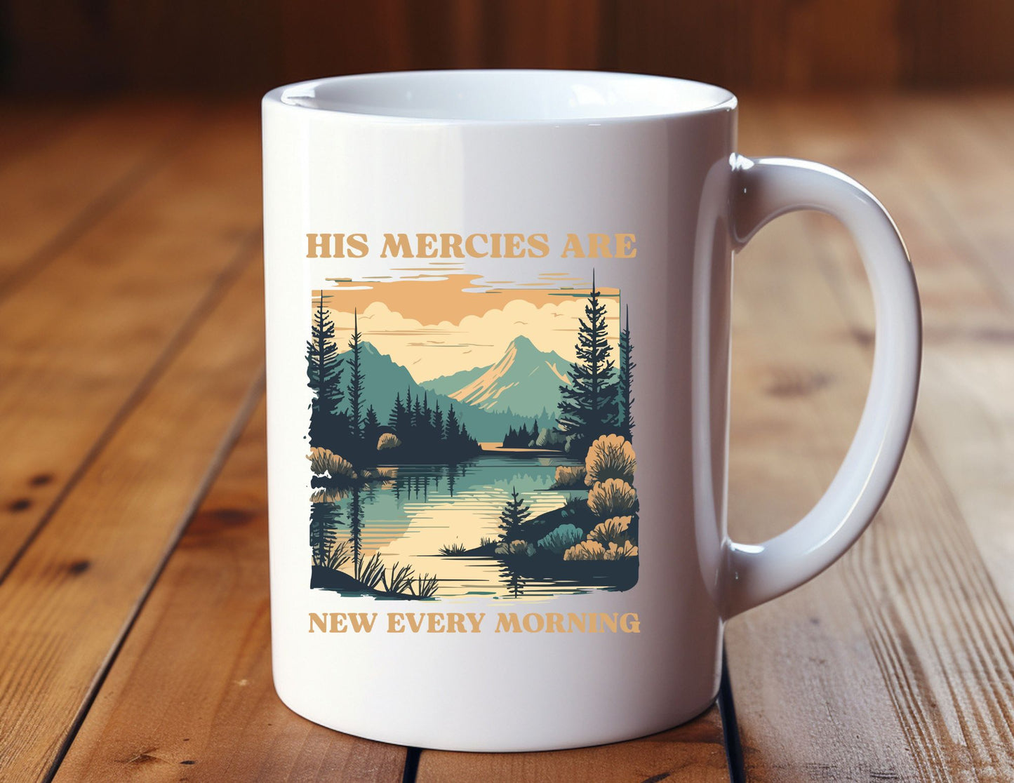 RIVER VIEW HIS MERCIES ARE NEW - MIRACLE MUG