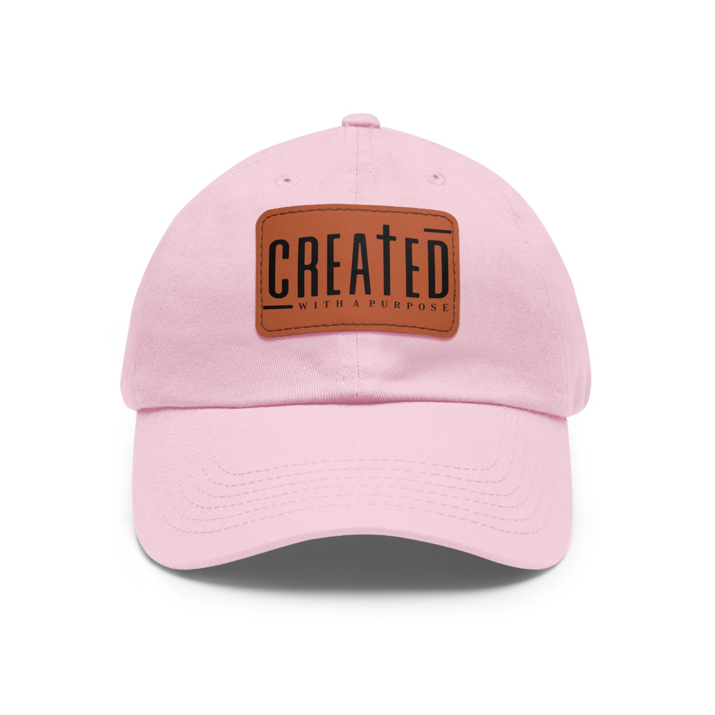 CREATED WITH PURPOSE - LEATHER PATCH CAP