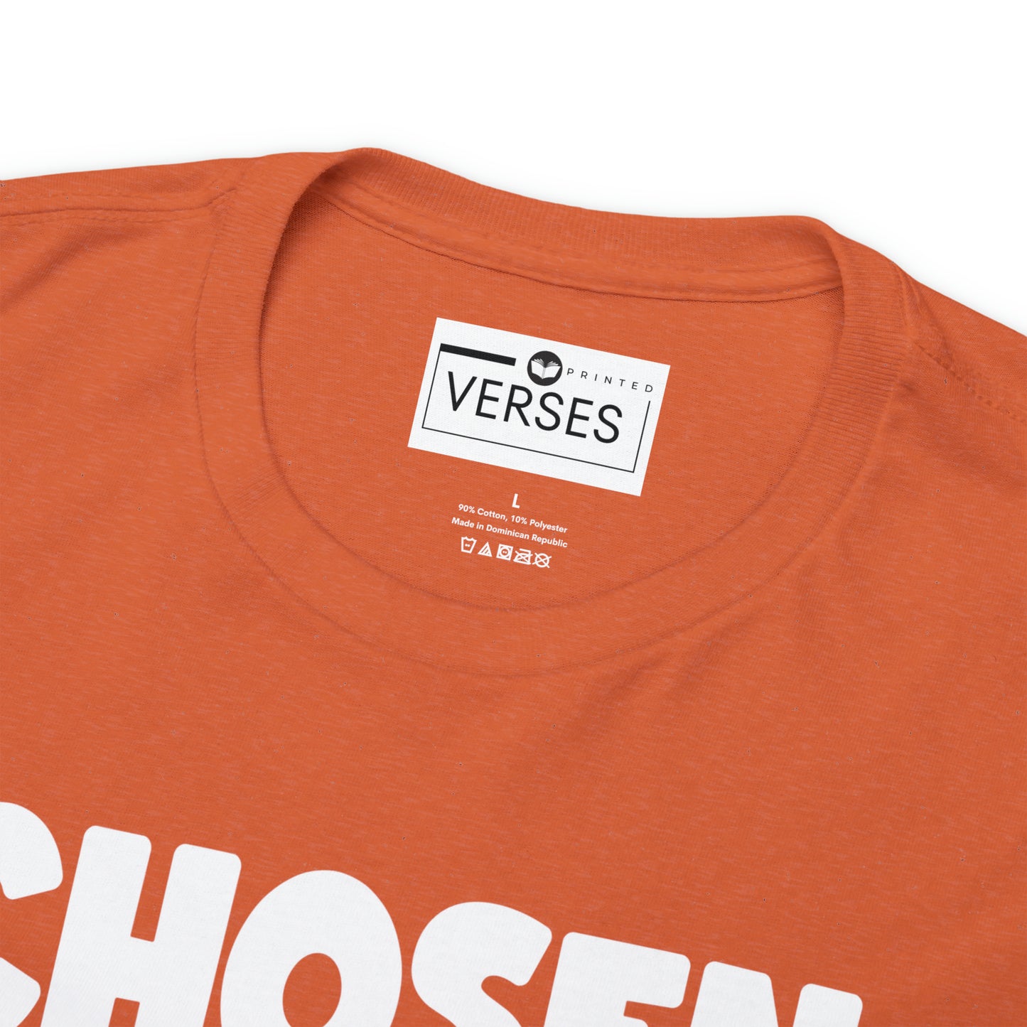 CHOSEN BLESSED FORGIVEN REDEEMED - DRK TEE