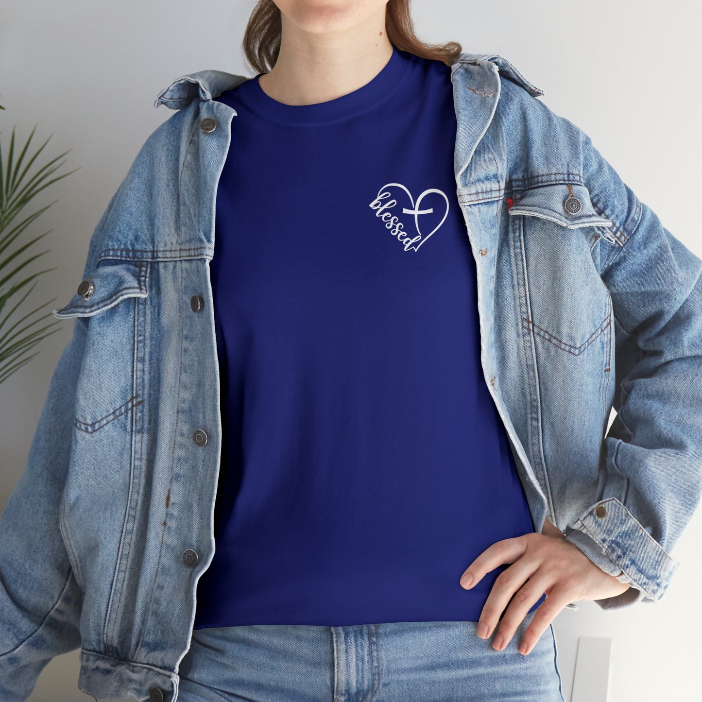 BLESSED HEART - DRK TEE