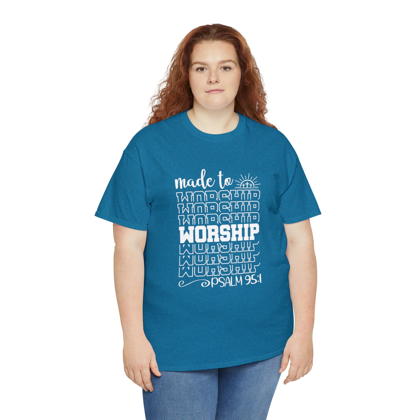 MADE TO WORSHIP - DRK TEE