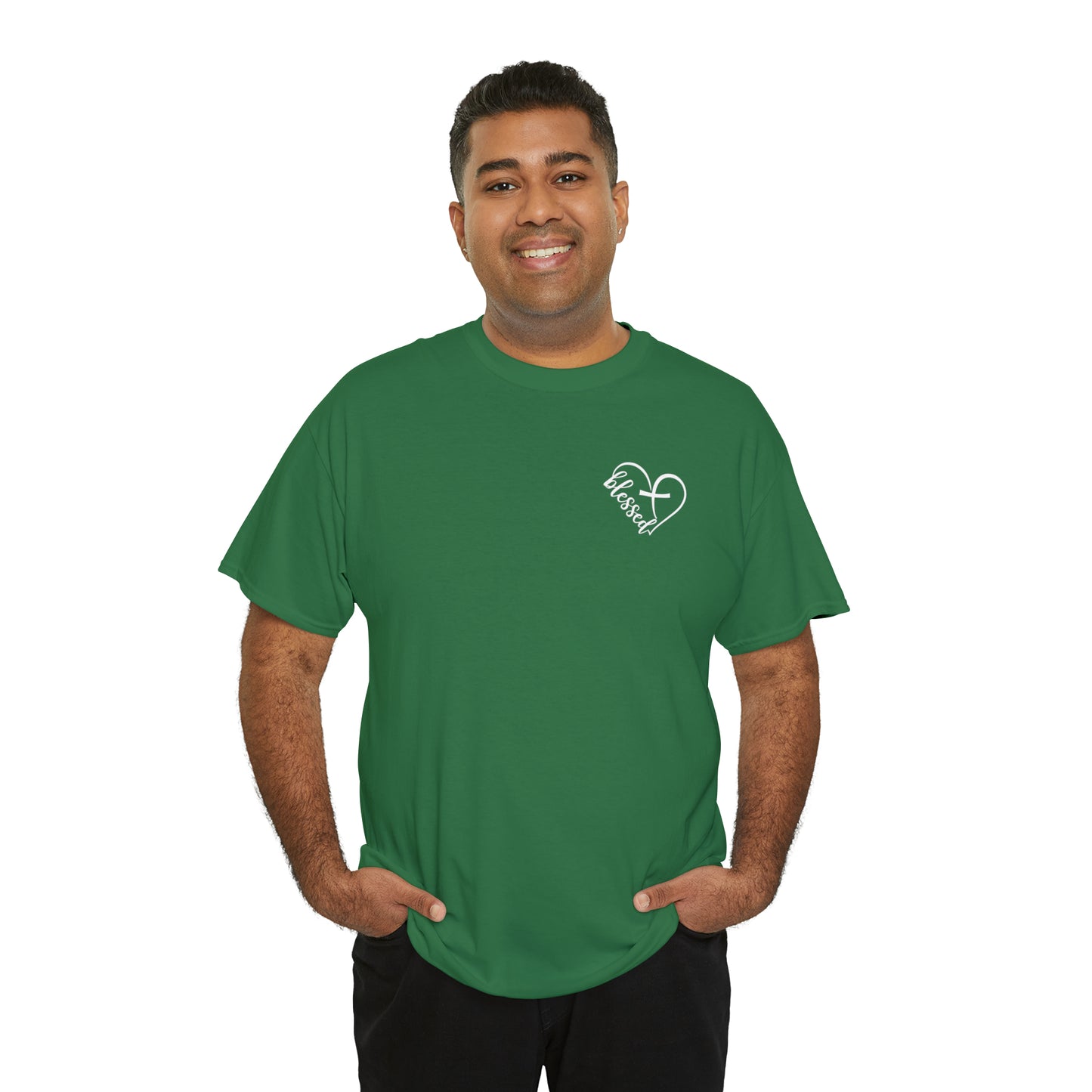 BLESSED HEART - DRK TEE