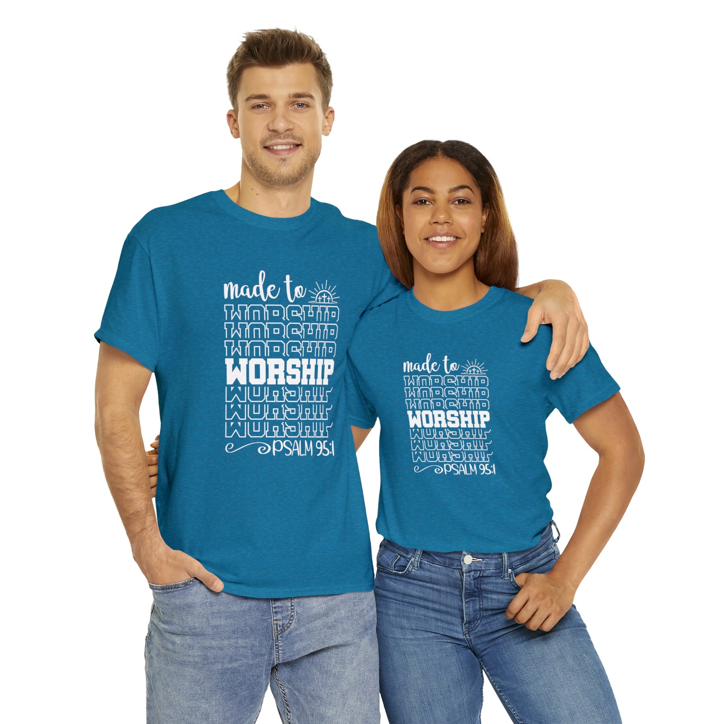 MADE TO WORSHIP - DRK TEE